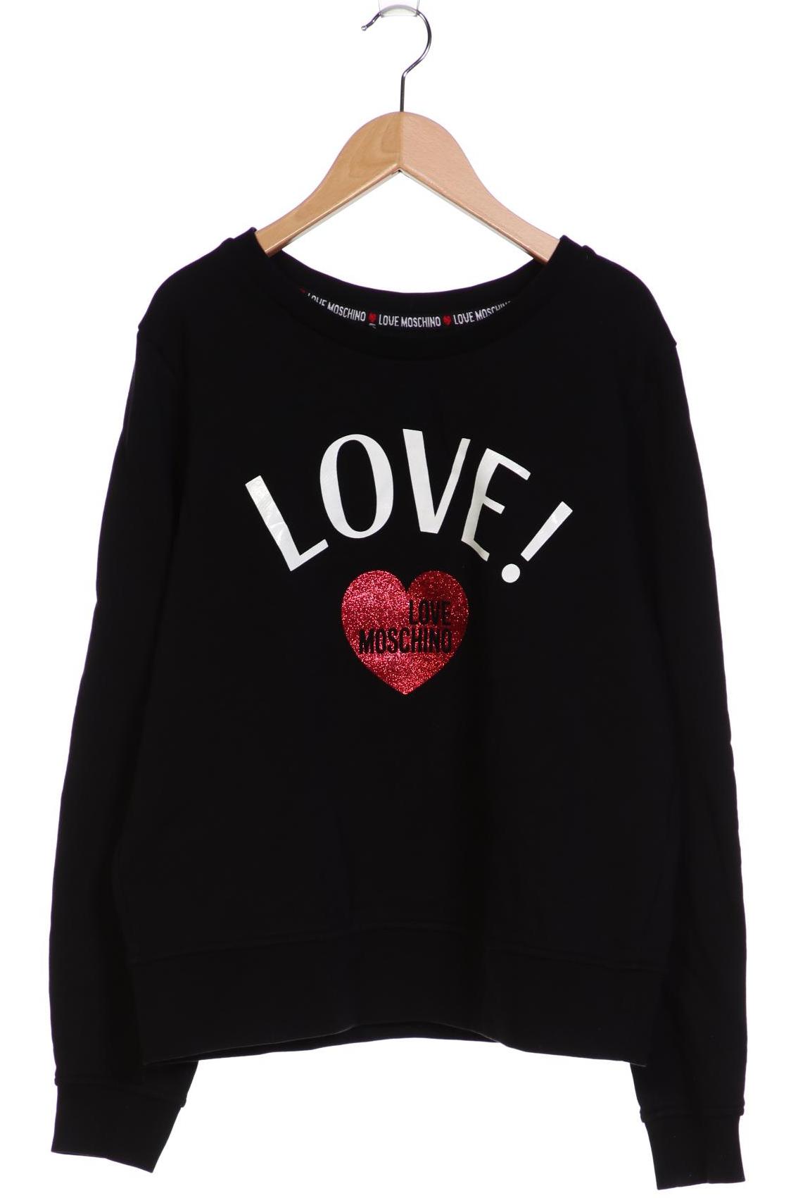 

Love Moschino Damen Sweatshirt, schwarz, Gr. 42