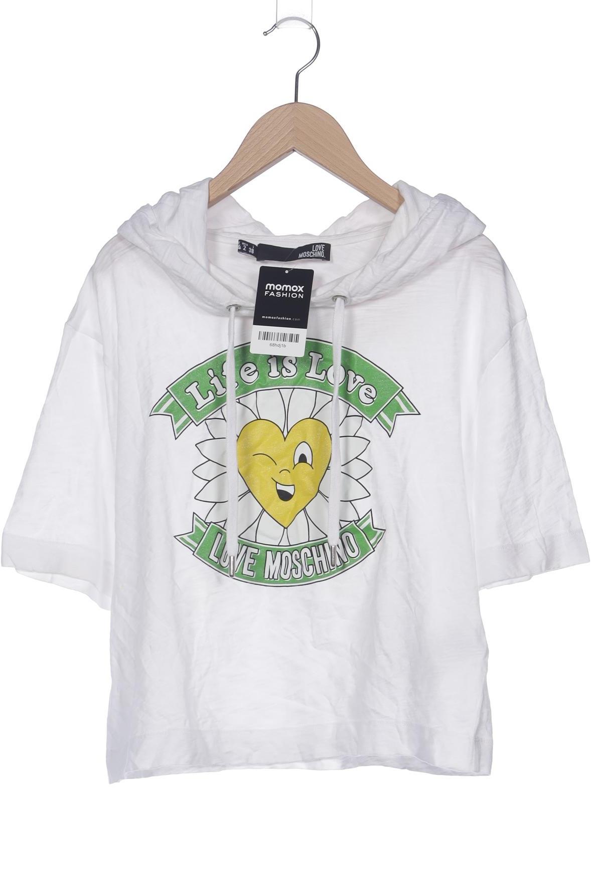 

Love Moschino Damen T-Shirt, weiß, Gr. 34