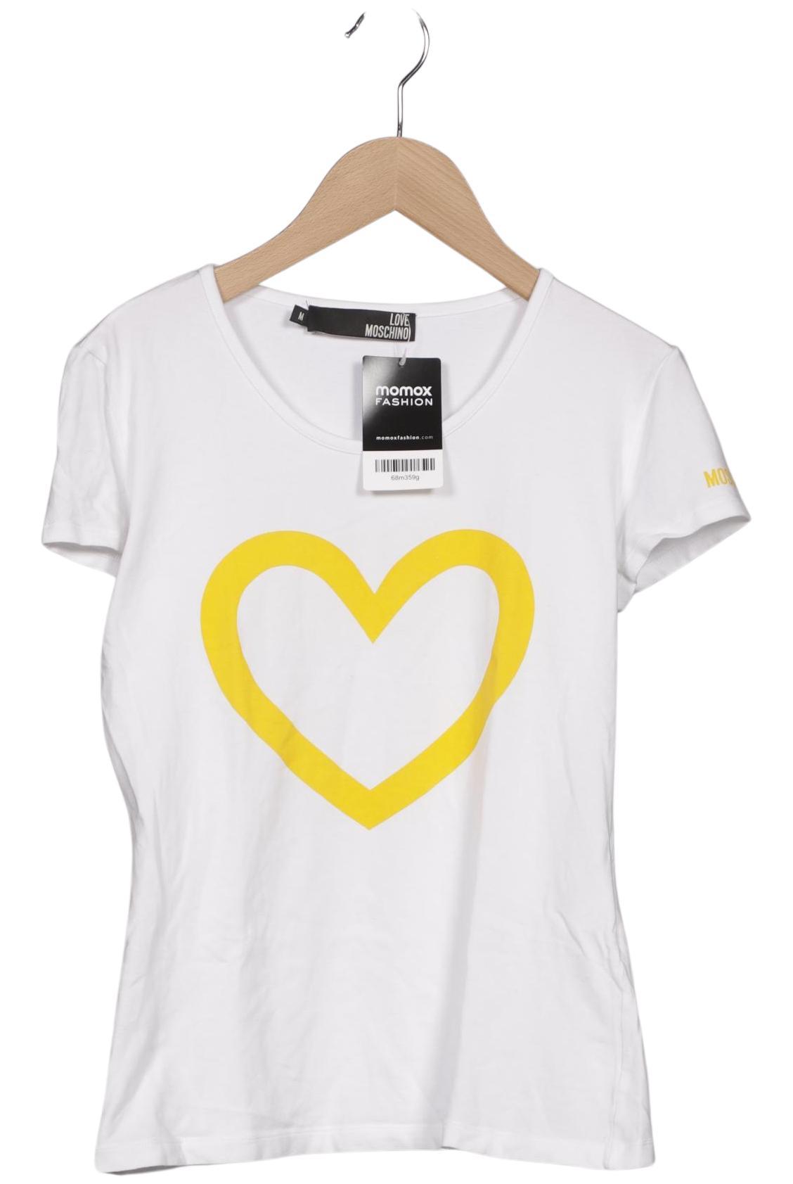 

Love Moschino Damen T-Shirt, weiß, Gr. 38
