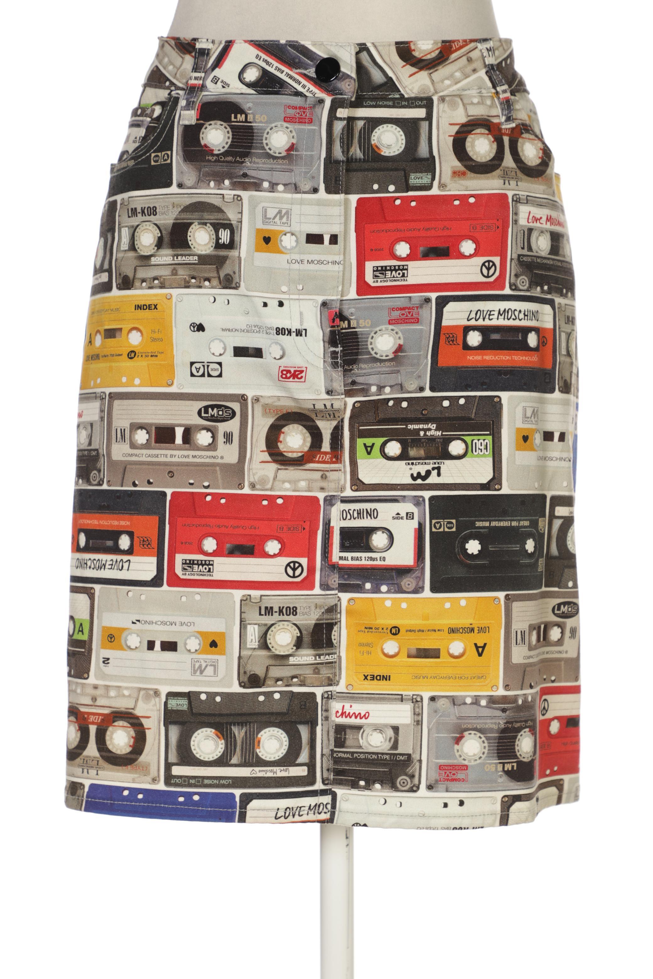 

Love Moschino Damen Rock, mehrfarbig, Gr. 44