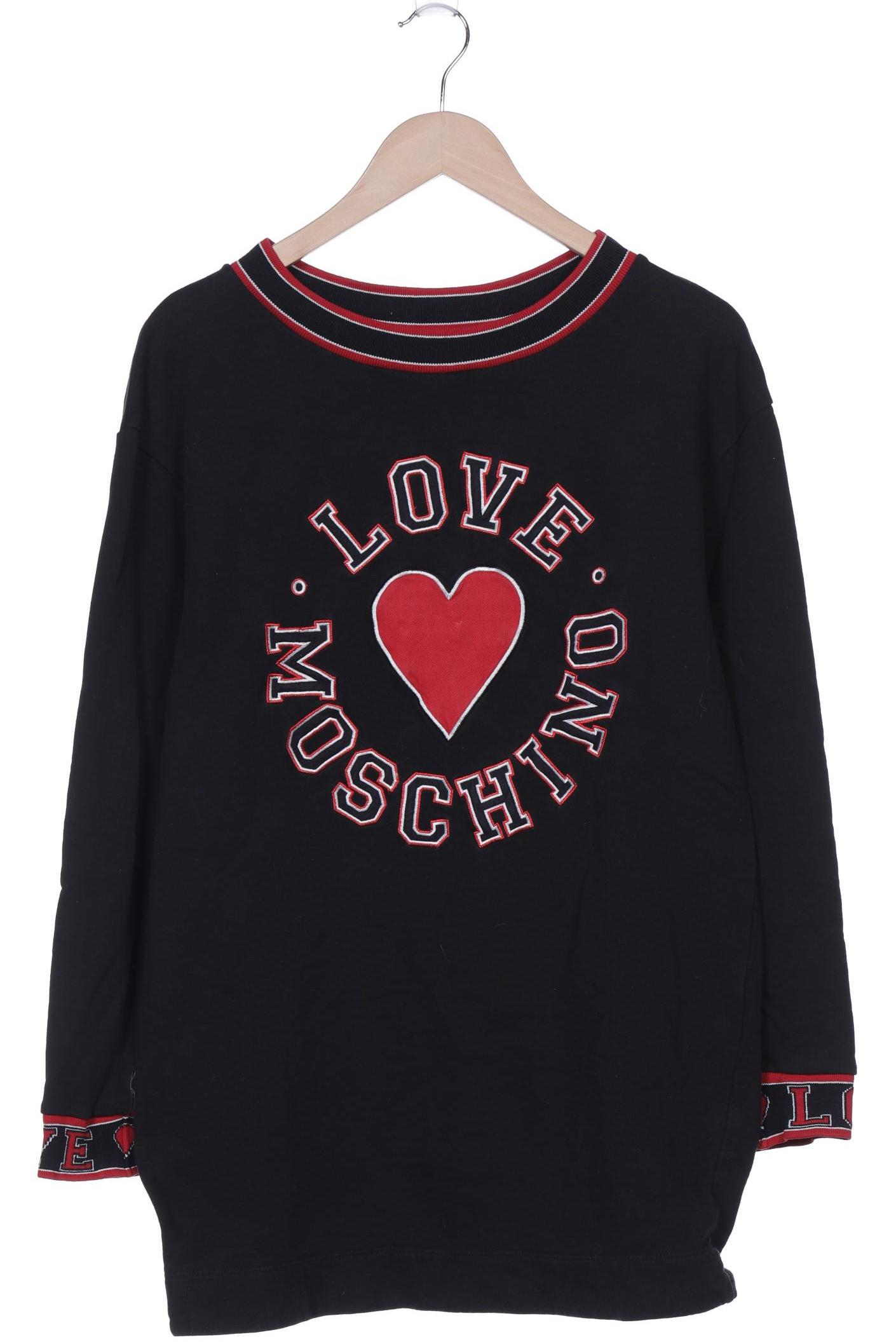 

Love Moschino Damen Sweatshirt, schwarz, Gr. 38