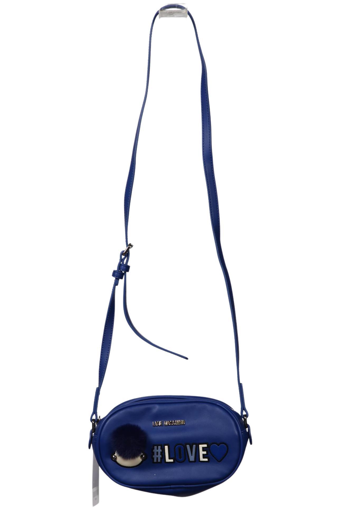 

Love Moschino Damen Handtasche, blau, Gr.