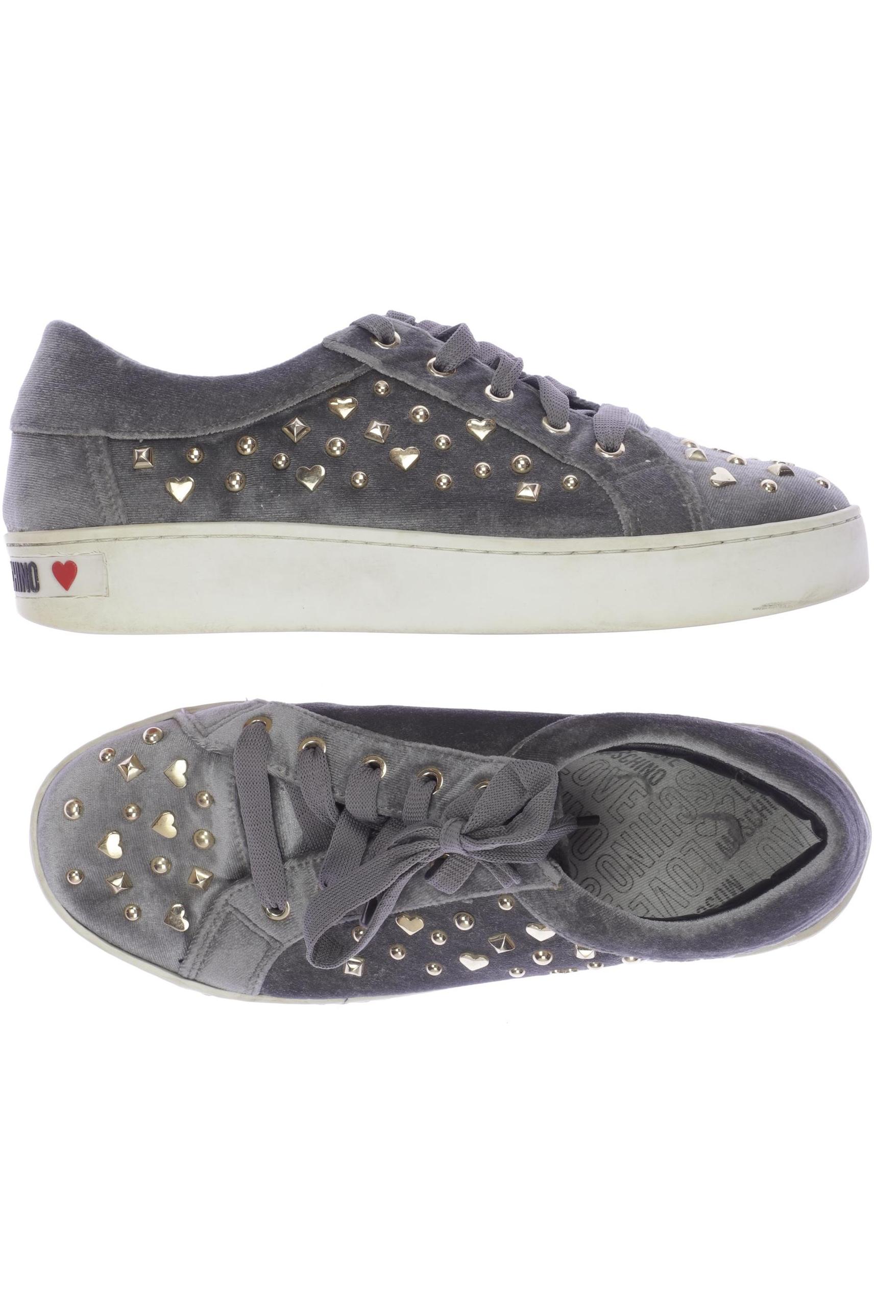 

Love Moschino Damen Sneakers, grau, Gr. 40