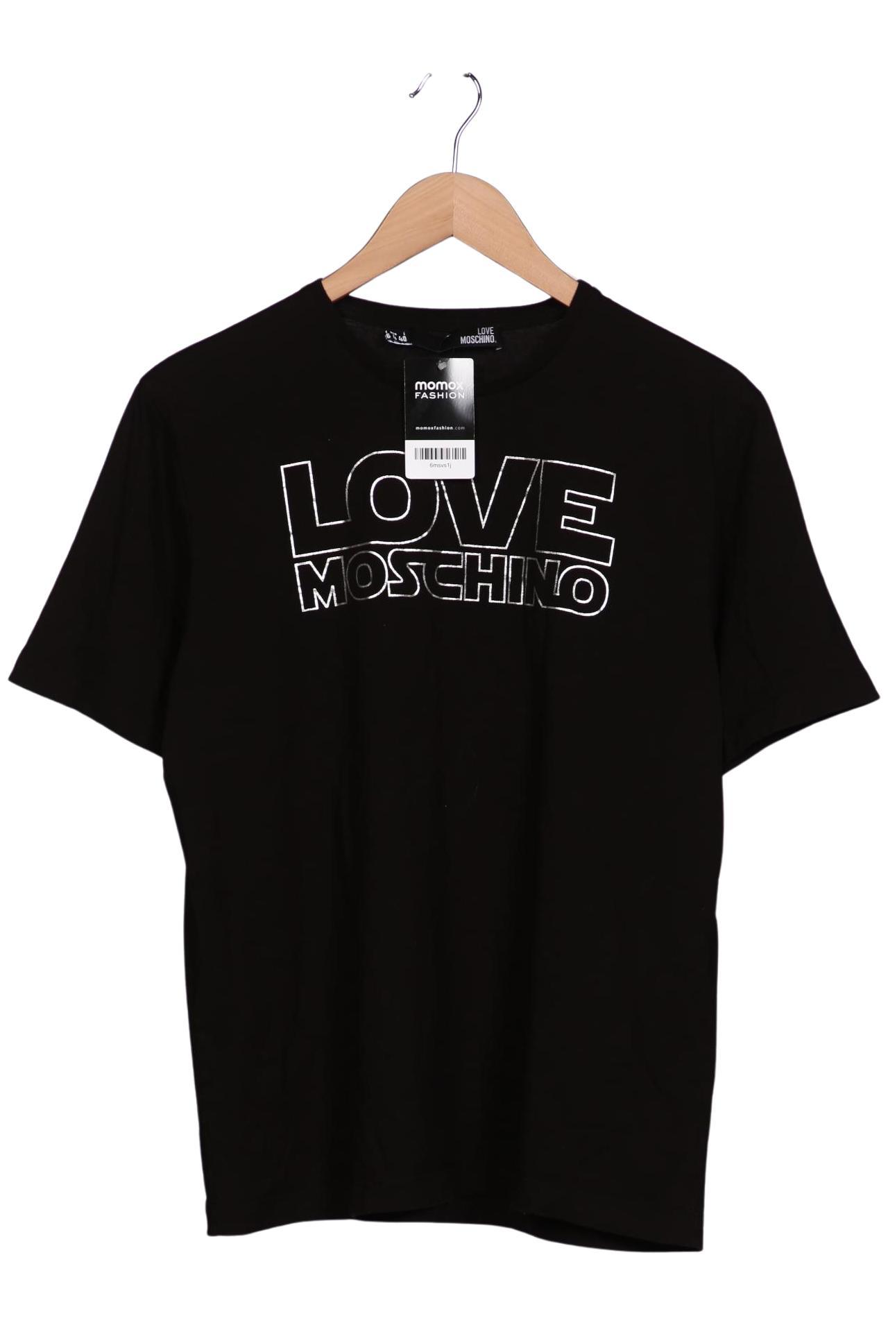 

Love Moschino Damen T-Shirt, schwarz, Gr. 36