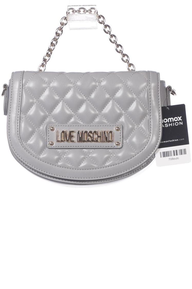 

Love Moschino Damen Handtasche, grau, Gr.