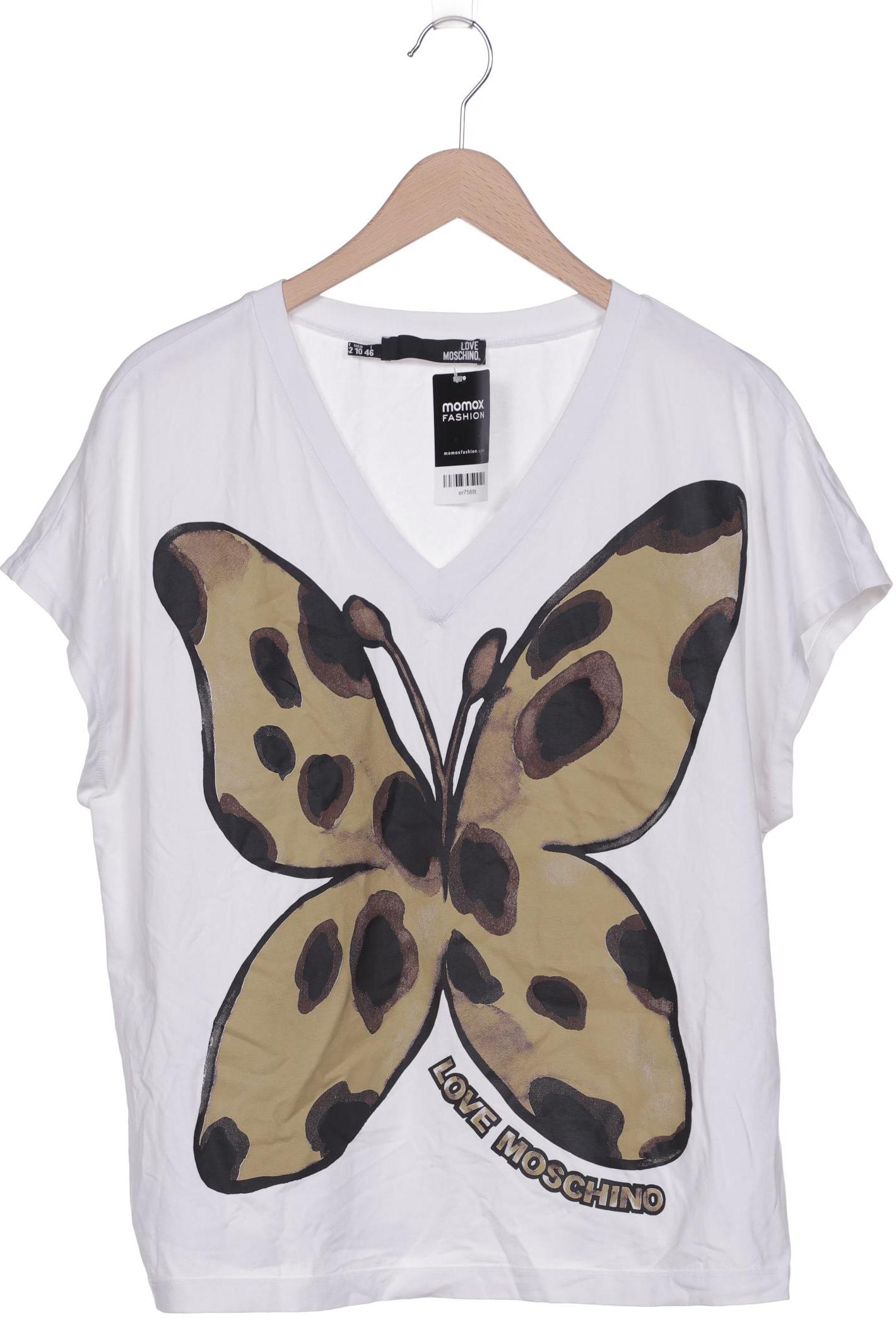 

Love Moschino Damen T-Shirt, weiß, Gr. 40