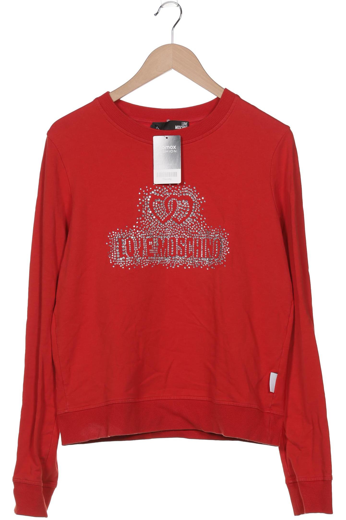 

Love Moschino Damen Sweatshirt, rot, Gr. 40