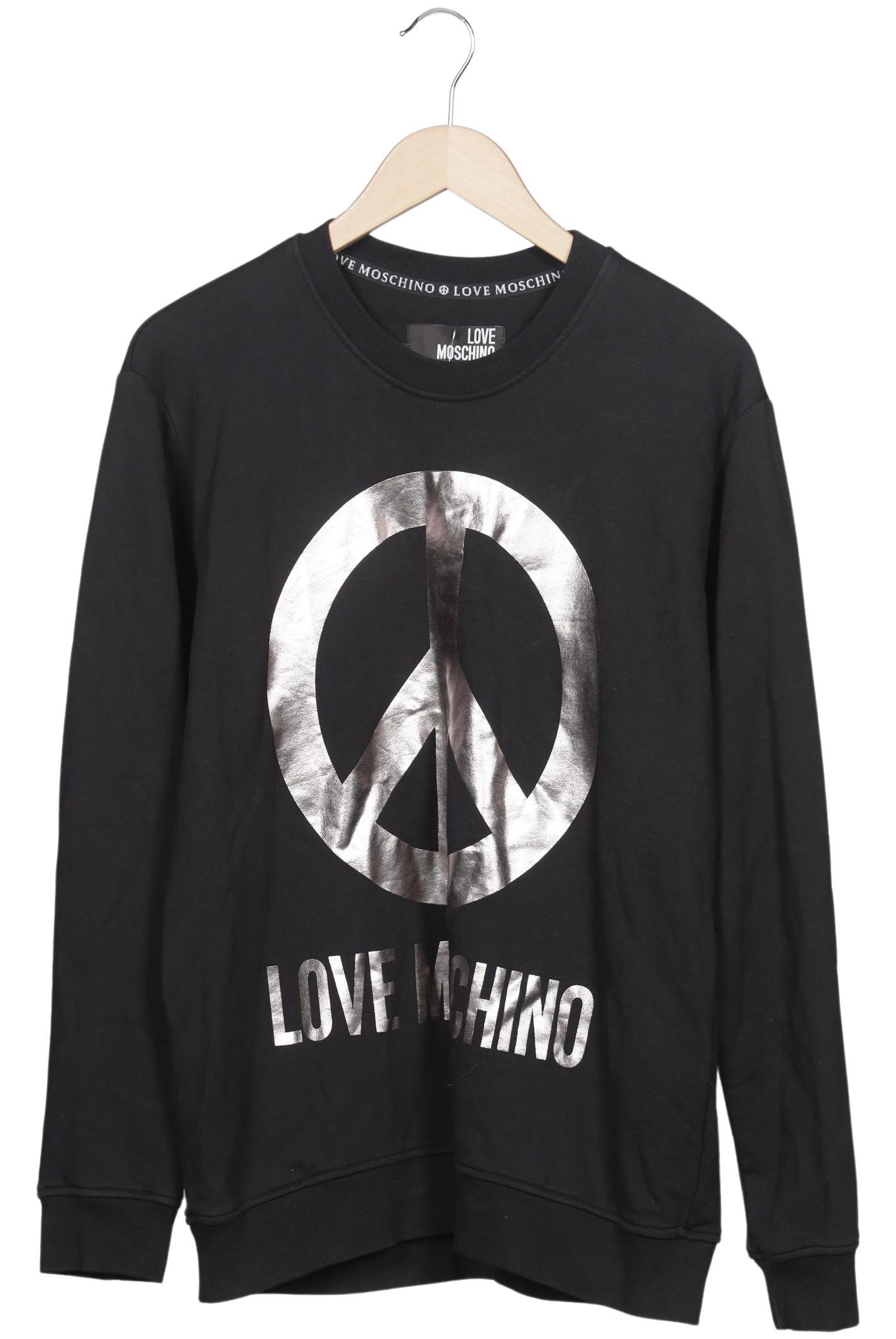 

Love Moschino Damen Sweatshirt, schwarz, Gr. 42