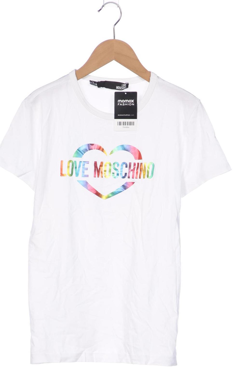 

Love Moschino Damen T-Shirt, weiß, Gr. 38