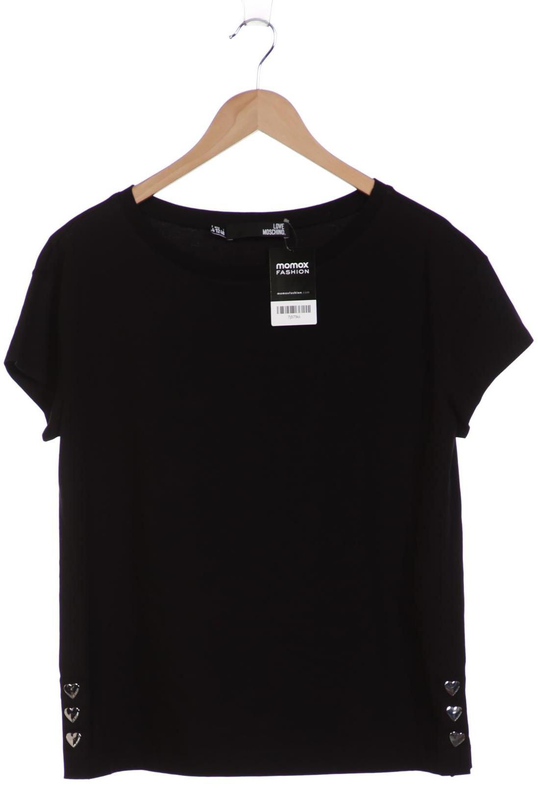 

Love Moschino Damen T-Shirt, schwarz, Gr. 44