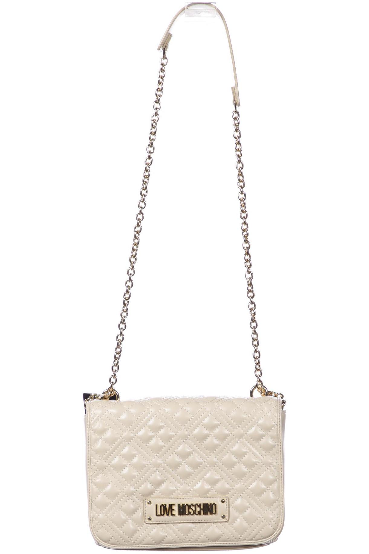 

Love Moschino Damen Handtasche, beige, Gr.