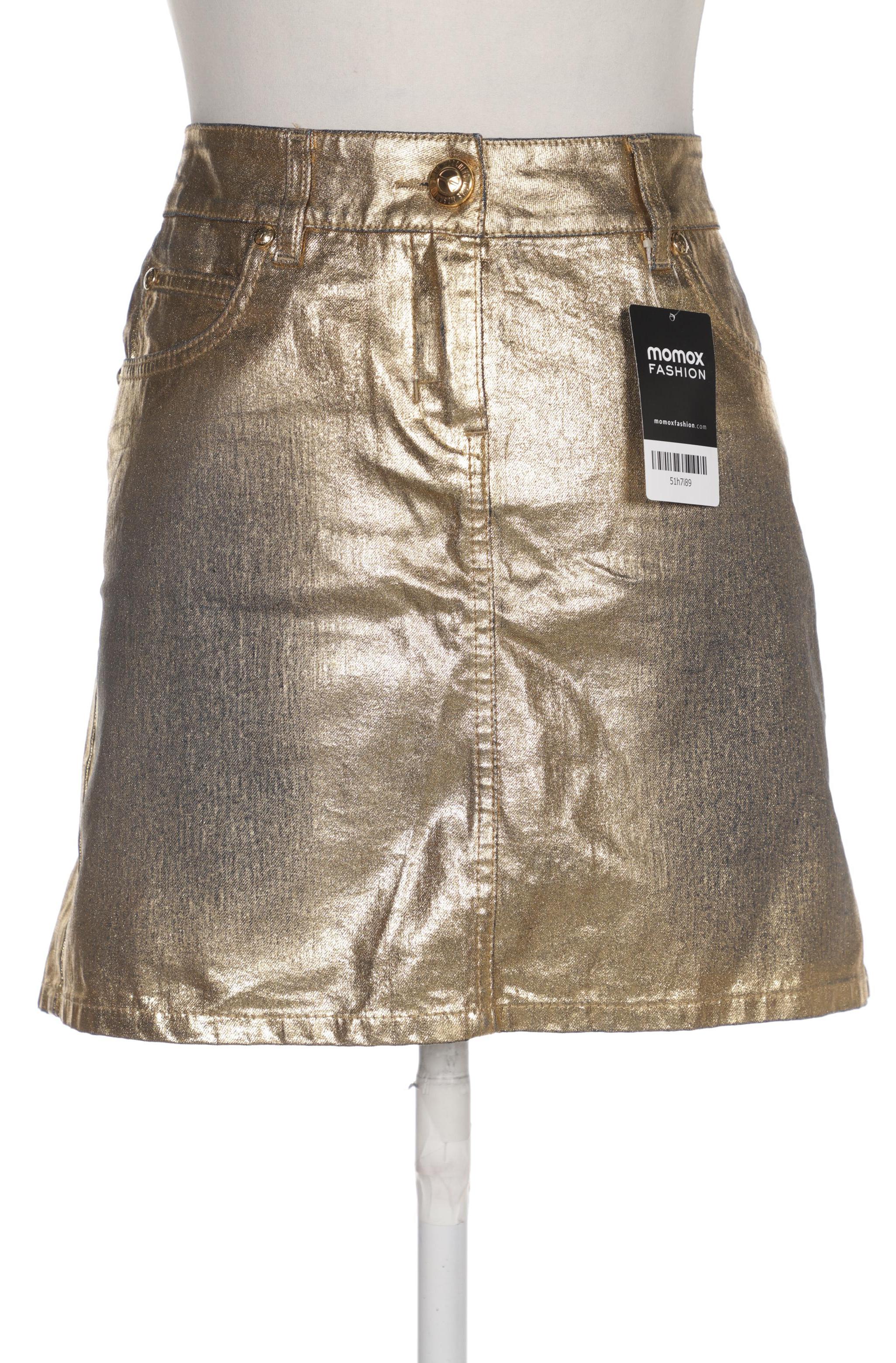 

Love Moschino Damen Rock, gold, Gr. 38