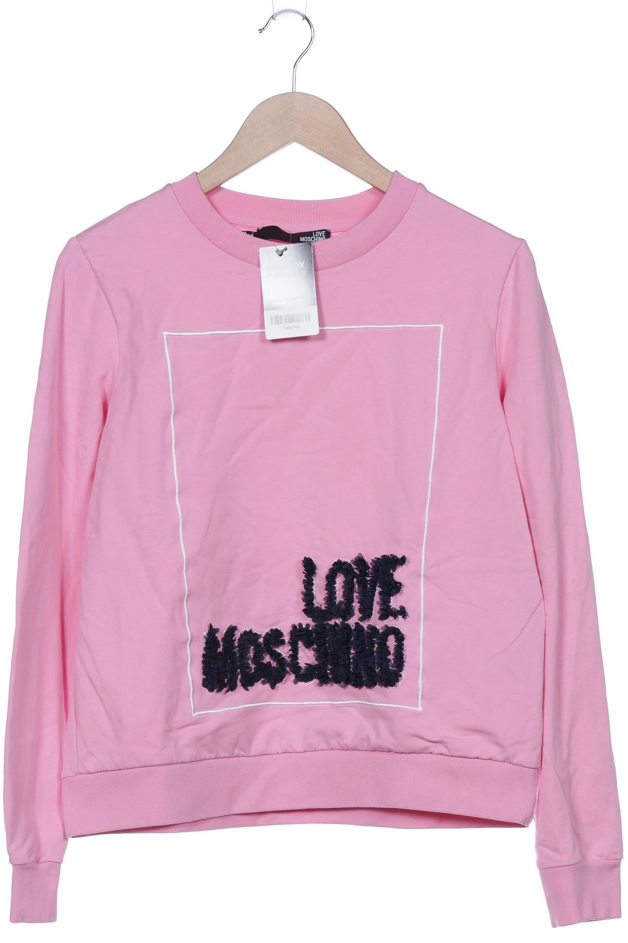

Love Moschino Damen Sweatshirt, pink, Gr. 42