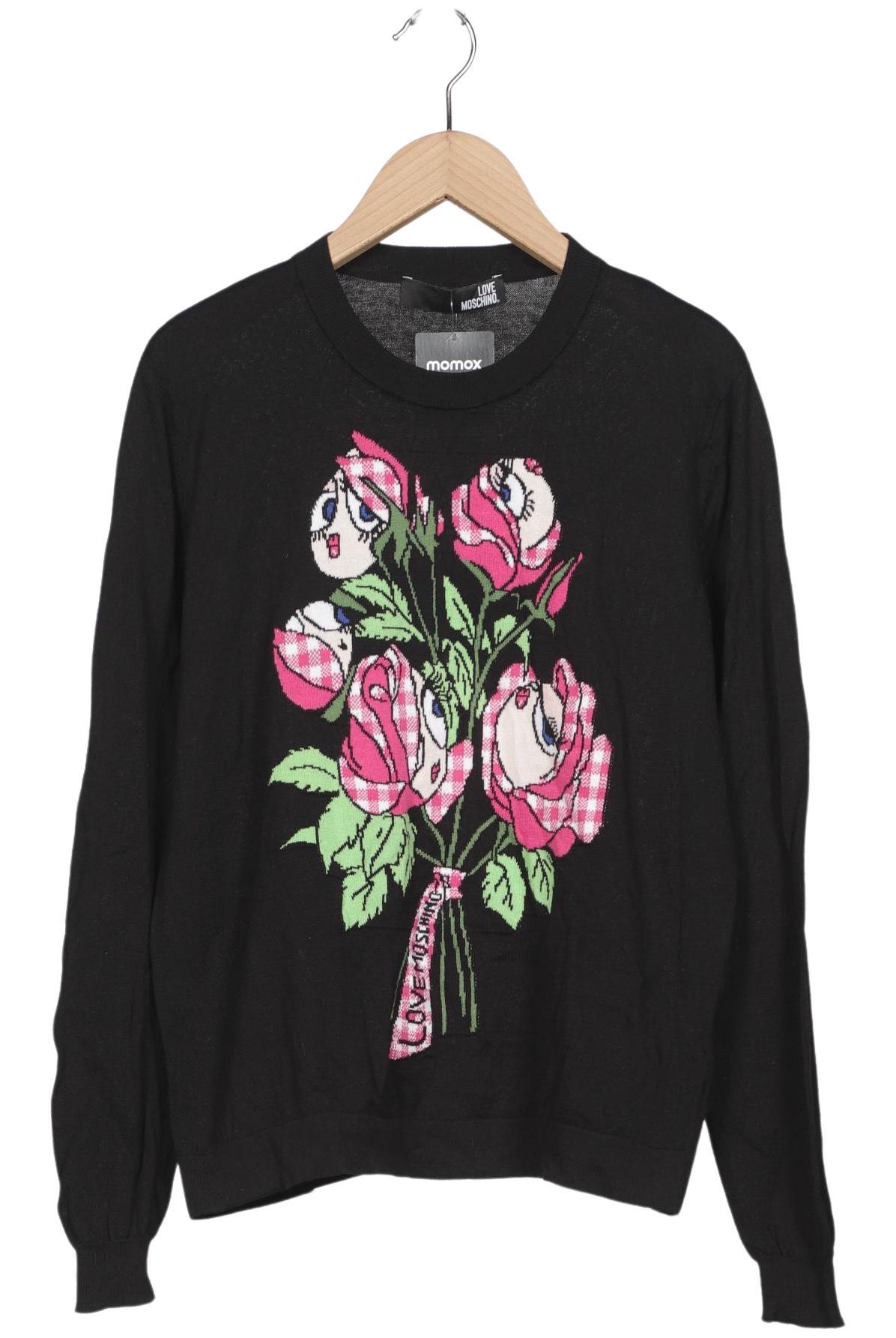 

Love Moschino Damen Pullover, schwarz, Gr. 38