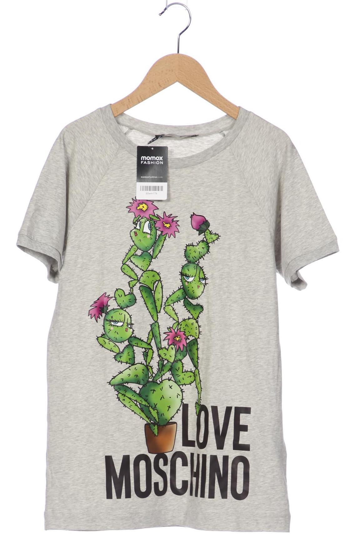

LOVE MOSCHINO Damen T-Shirt, grau