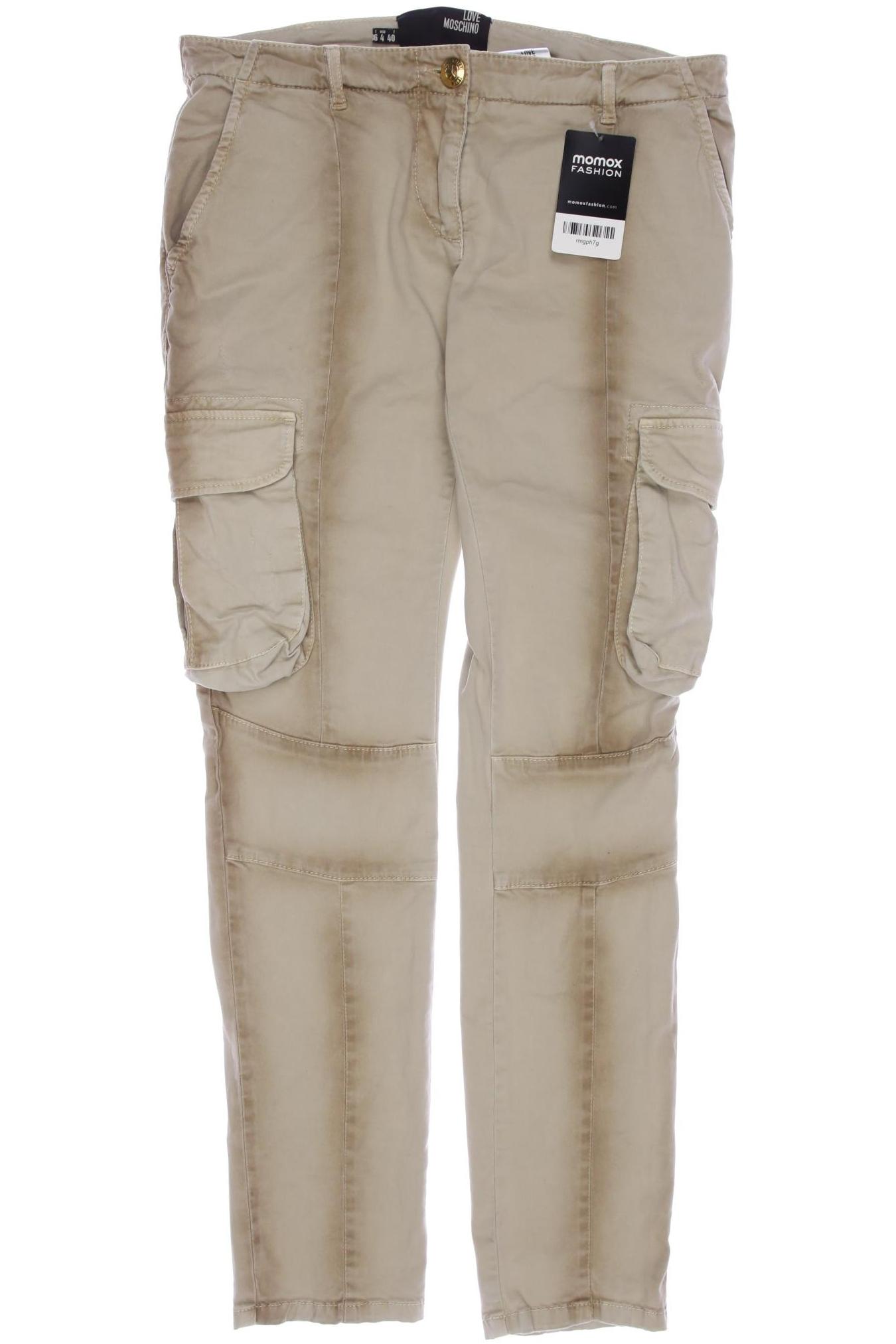

Love Moschino Damen Stoffhose, beige, Gr. 36