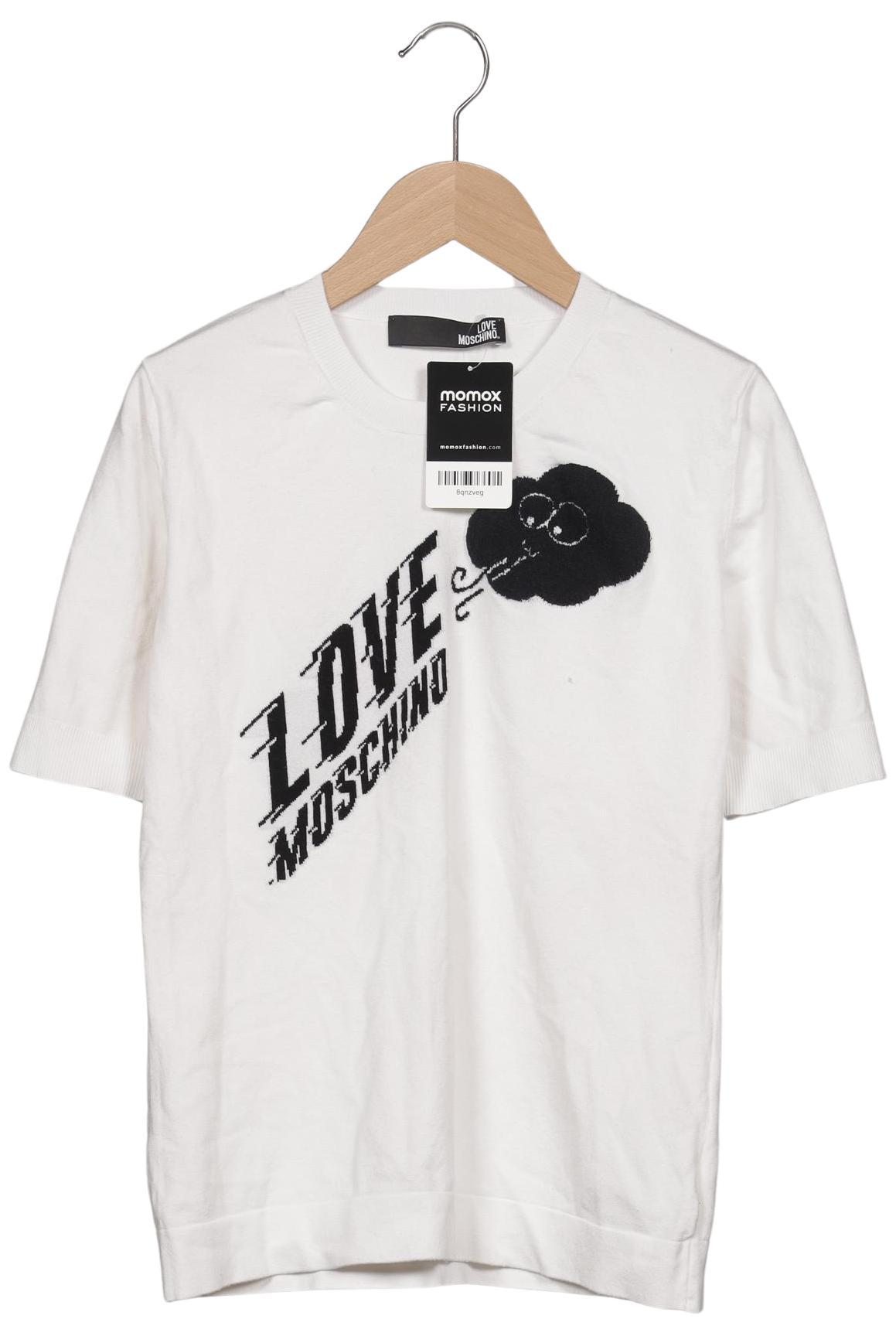 

Love Moschino Damen Pullover, weiß, Gr. 40