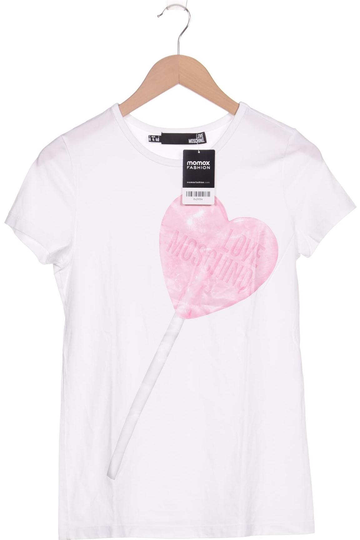 

LOVE MOSCHINO Damen T-Shirt, weiß