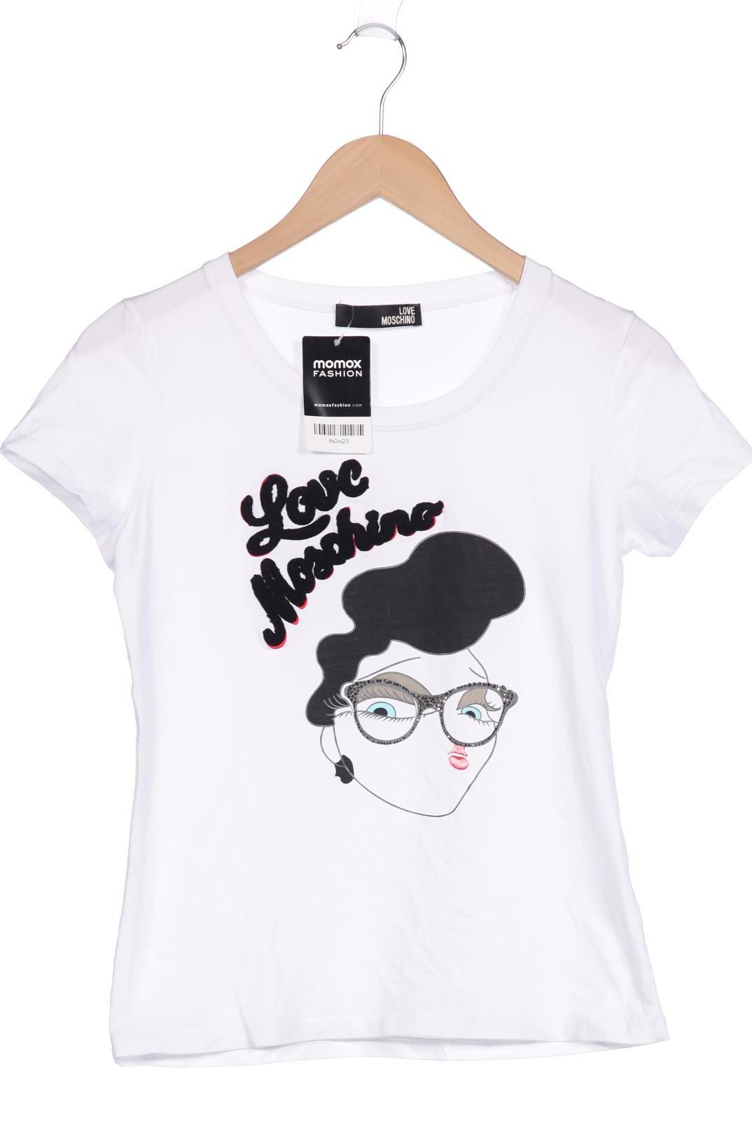 

LOVE MOSCHINO Damen T-Shirt, weiß