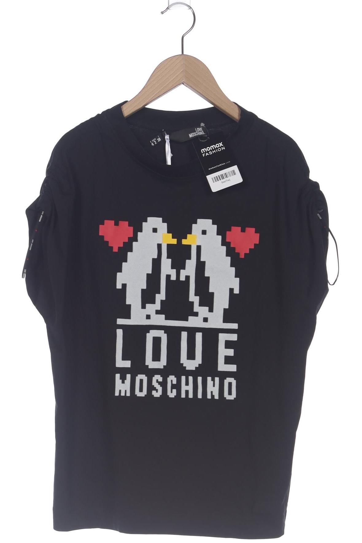 

Love Moschino Damen T-Shirt, schwarz, Gr. 32