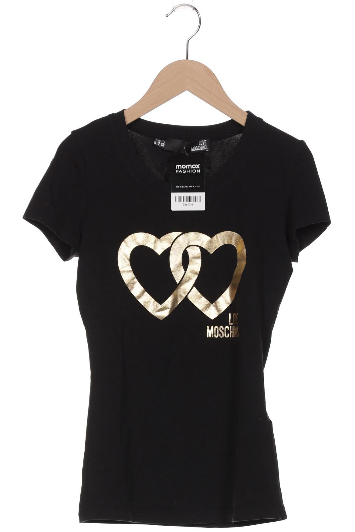 

Love Moschino Damen T-Shirt, schwarz, Gr. 34