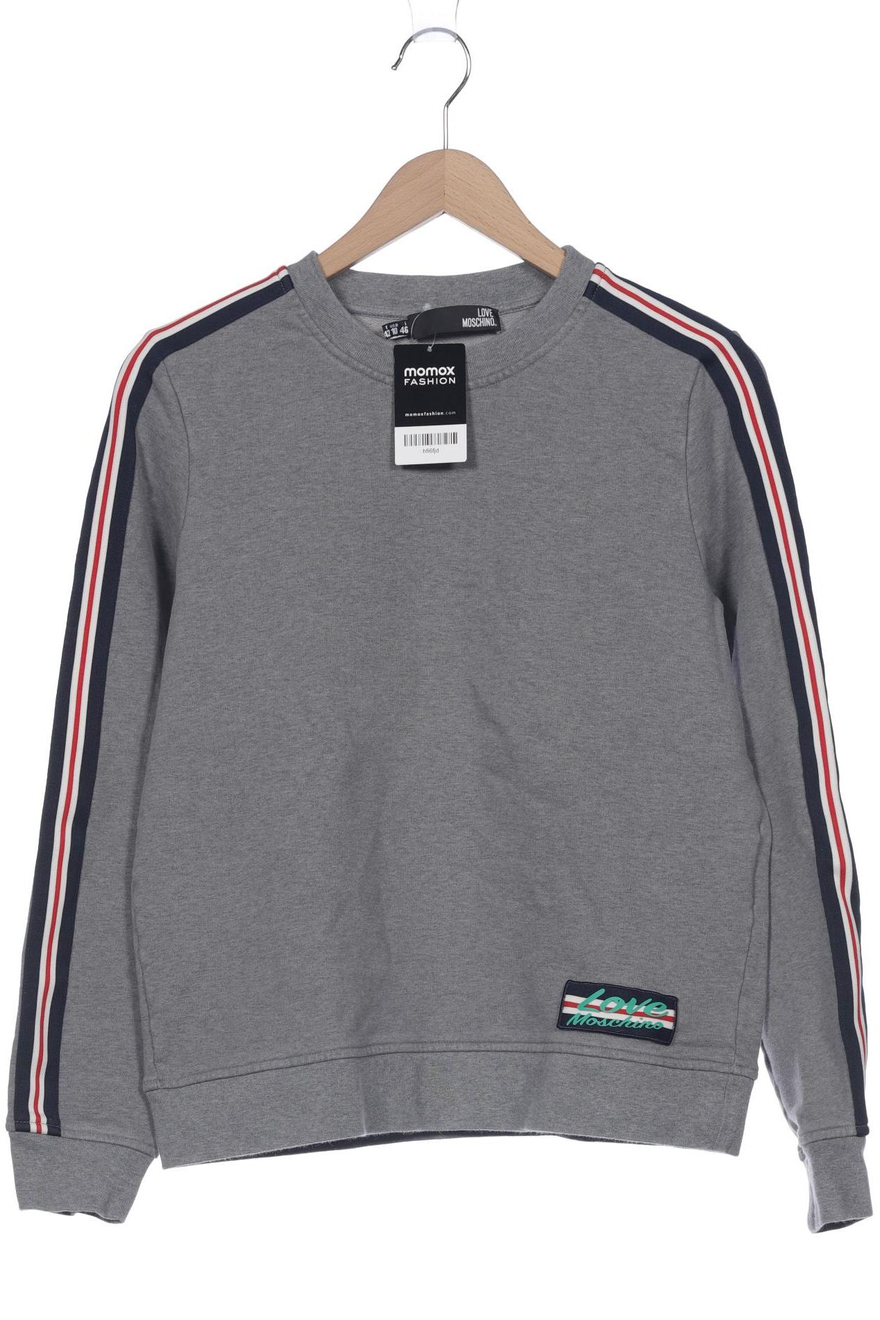 

Love Moschino Damen Sweatshirt, grau, Gr. 40