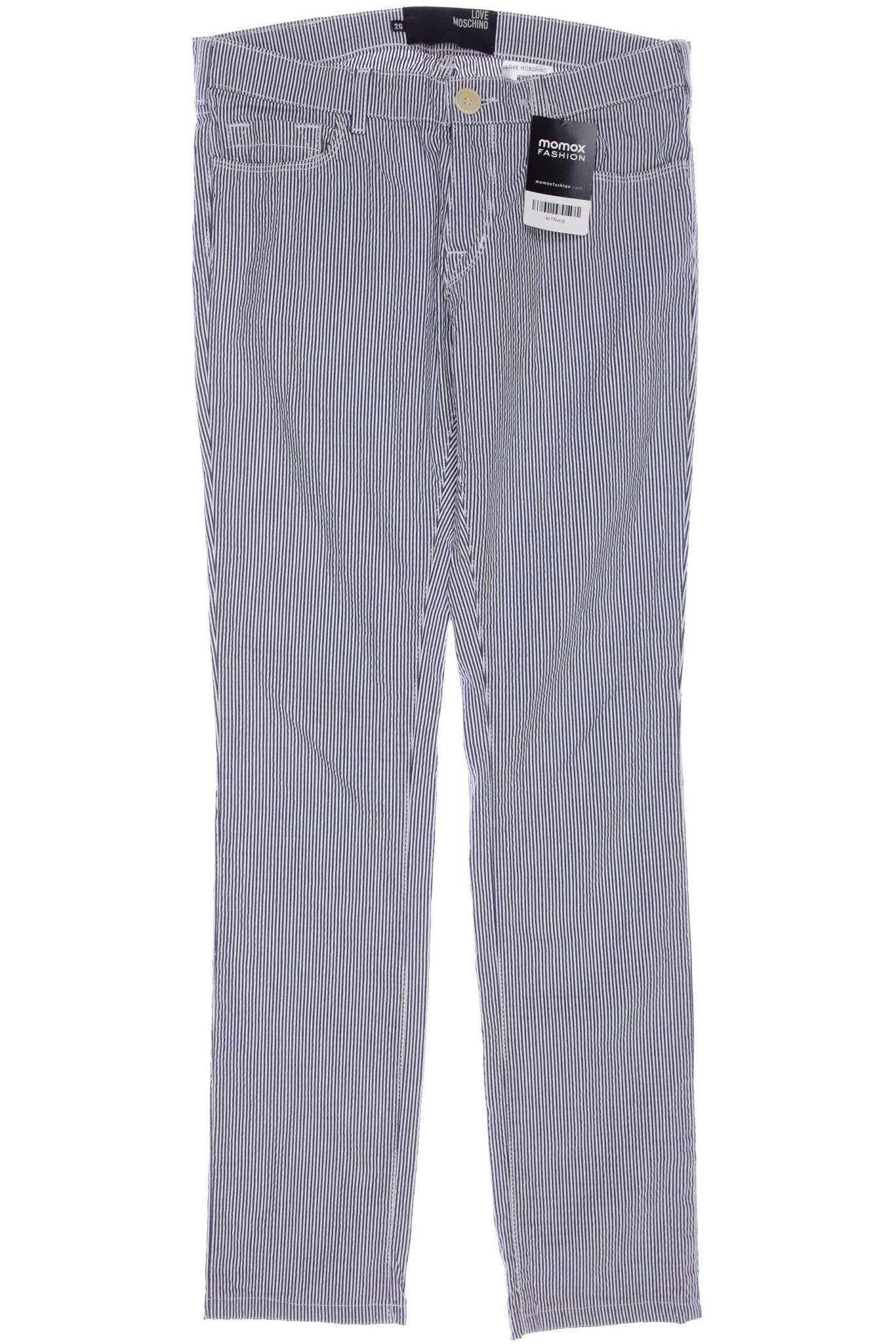 

Love Moschino Damen Stoffhose, blau, Gr. 26