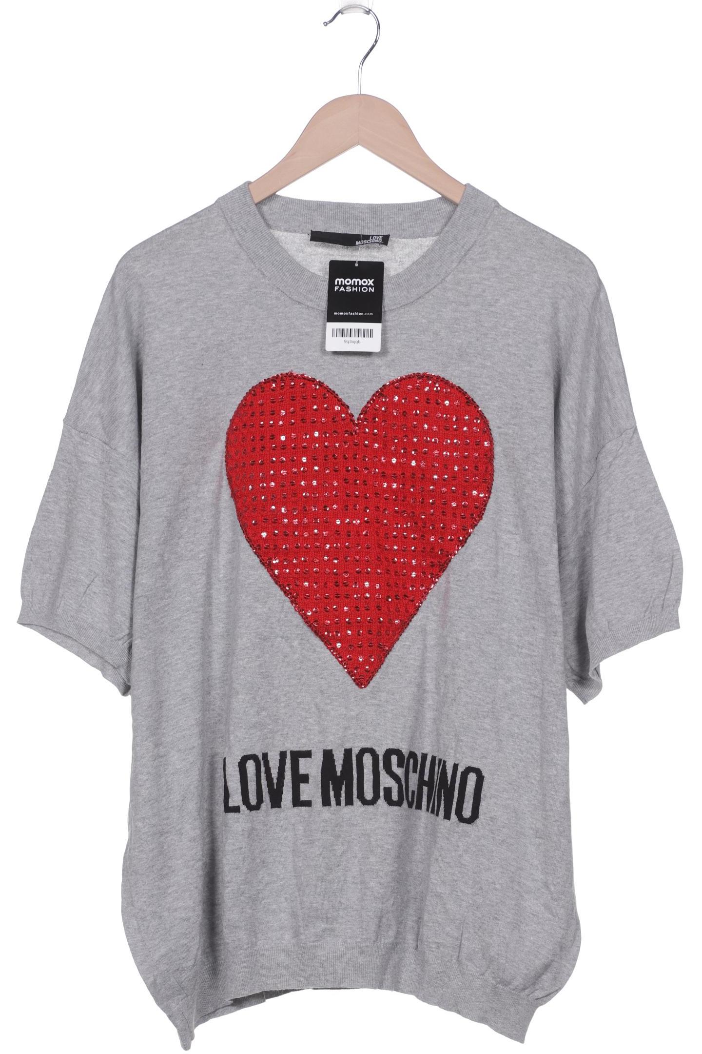 

LOVE MOSCHINO Damen Pullover, grau