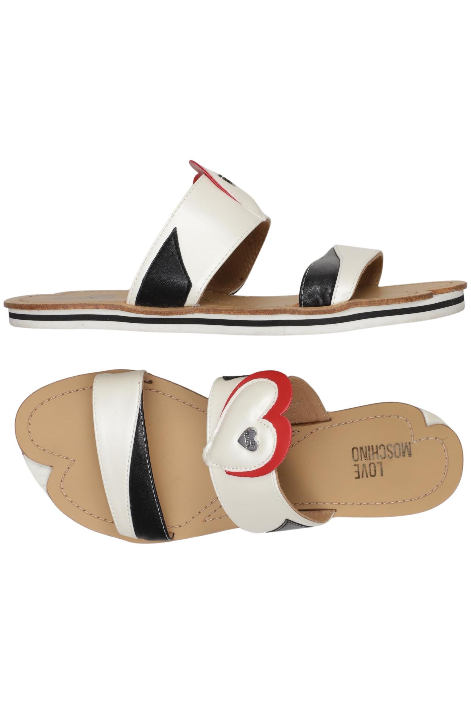 

Love Moschino Damen Sandale, cremeweiß, Gr. 39