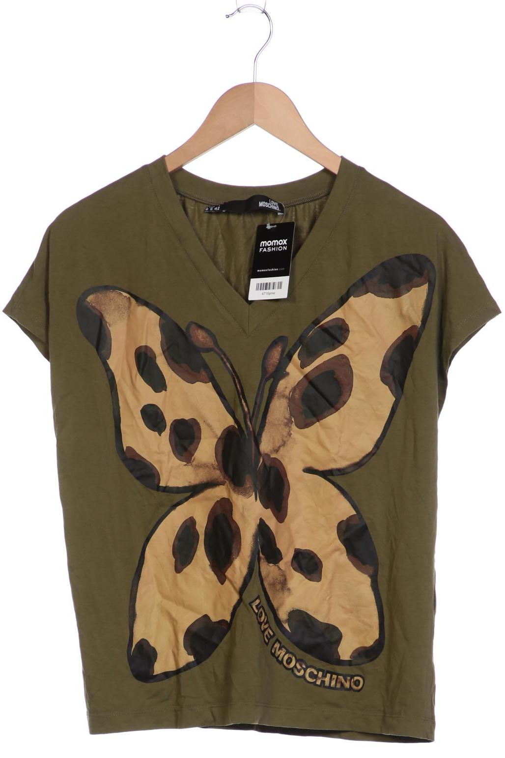 

LOVE MOSCHINO Damen T-Shirt, grün