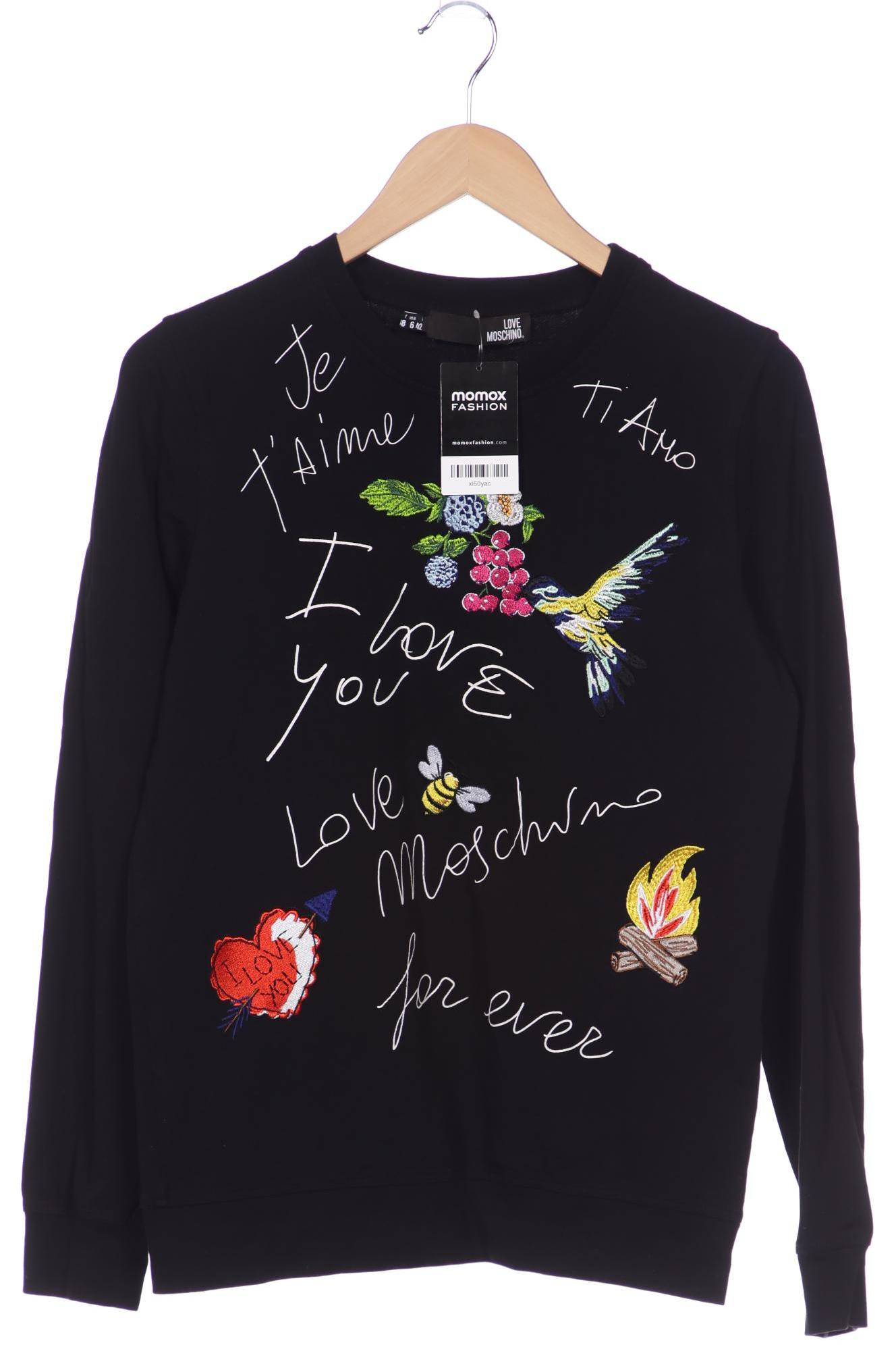 

LOVE MOSCHINO Damen Sweatshirt, schwarz