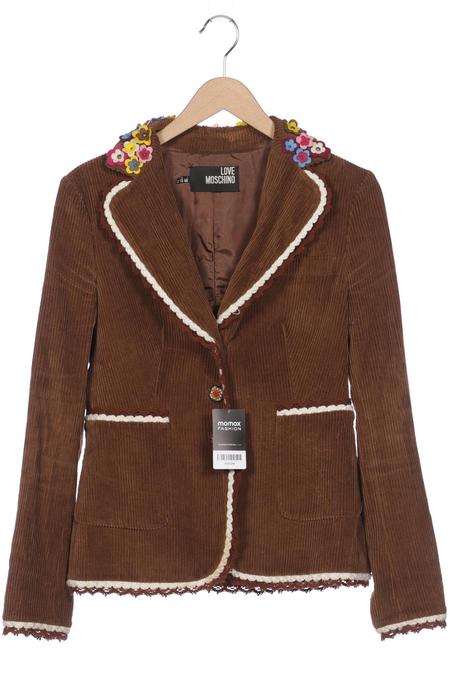 

Love Moschino Damen Jacke, braun, Gr. 42