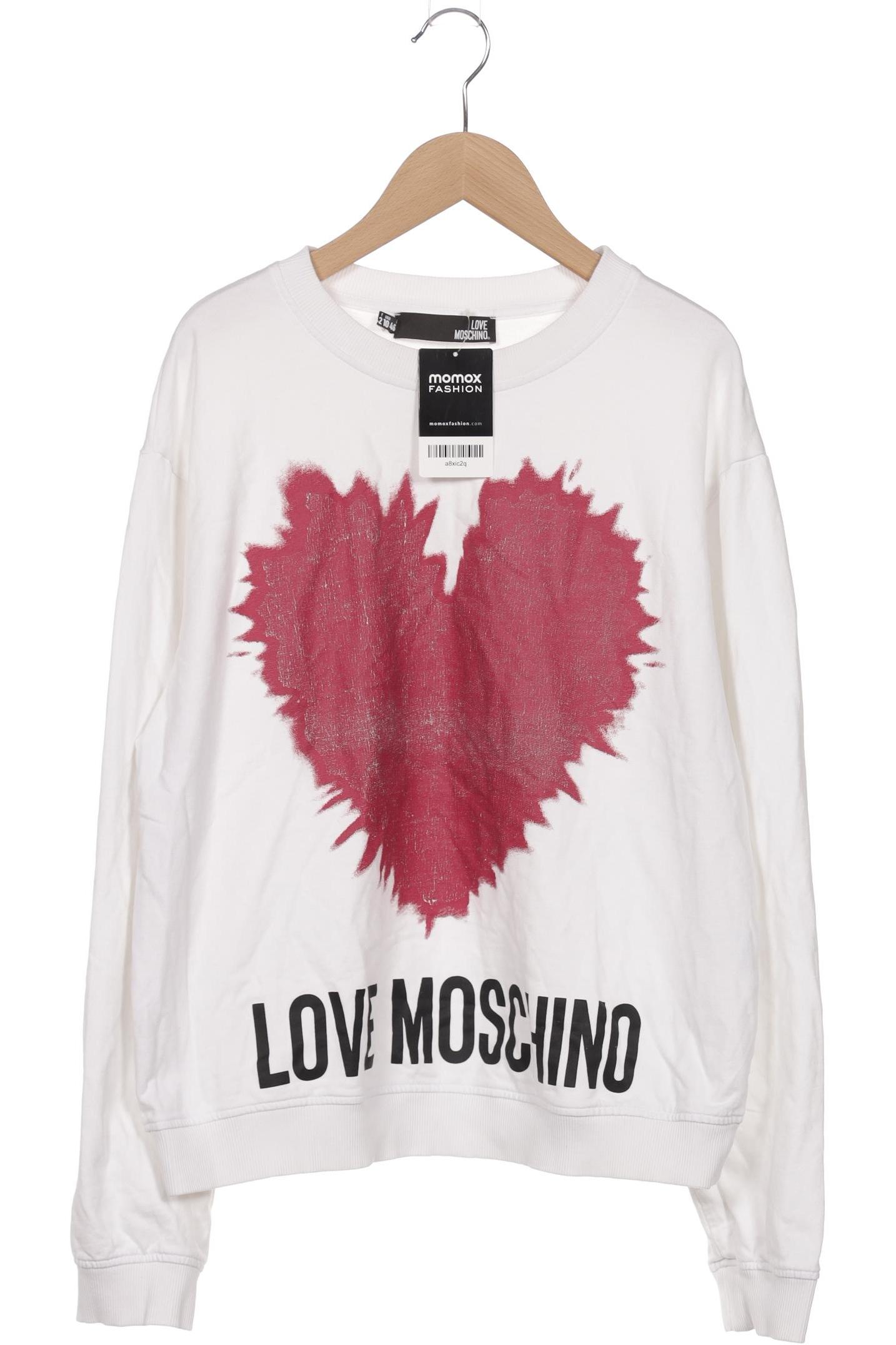 

Love Moschino Damen Pullover, weiß, Gr. 42