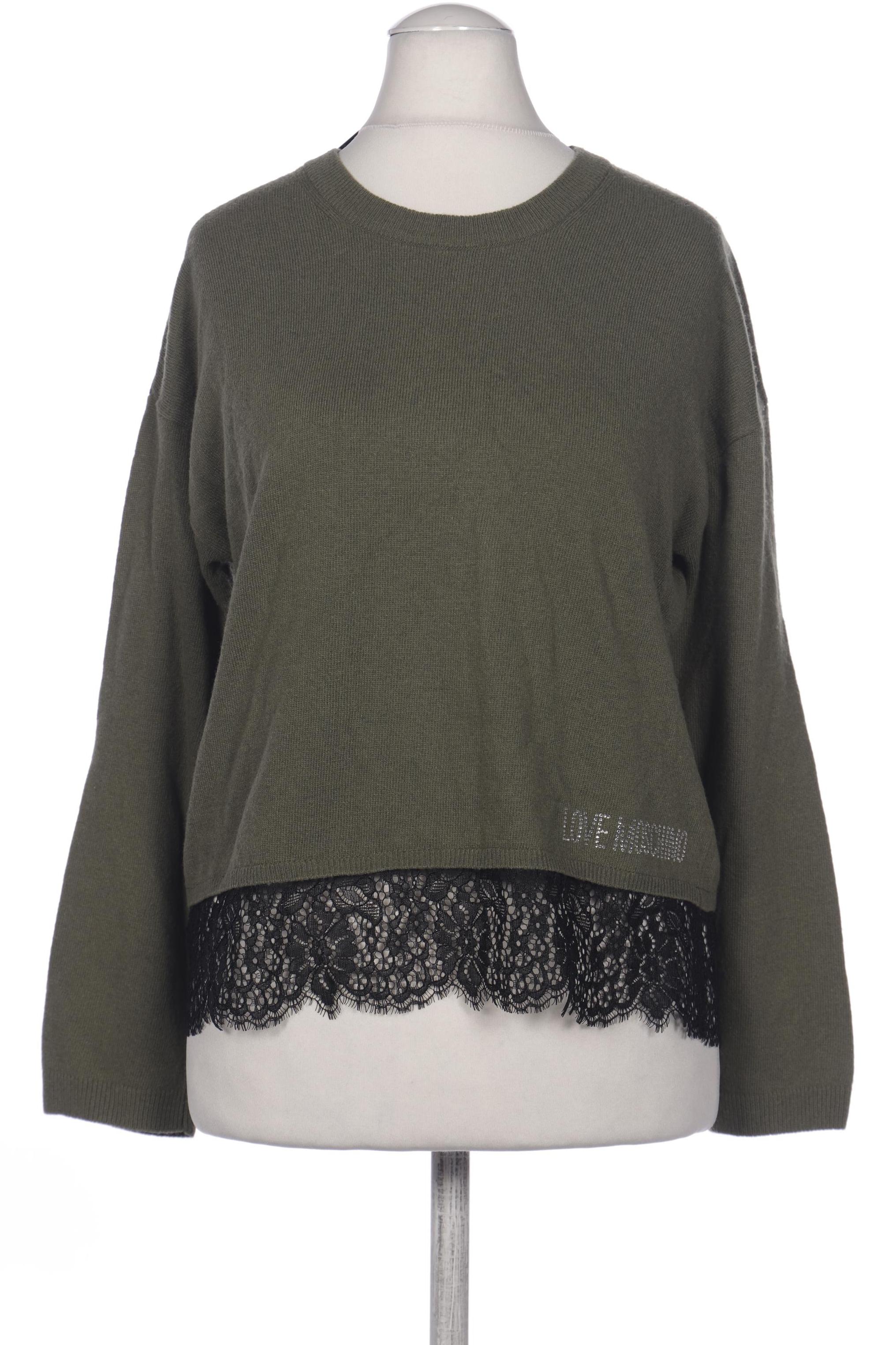 

Love Moschino Damen Pullover, grün, Gr. 38