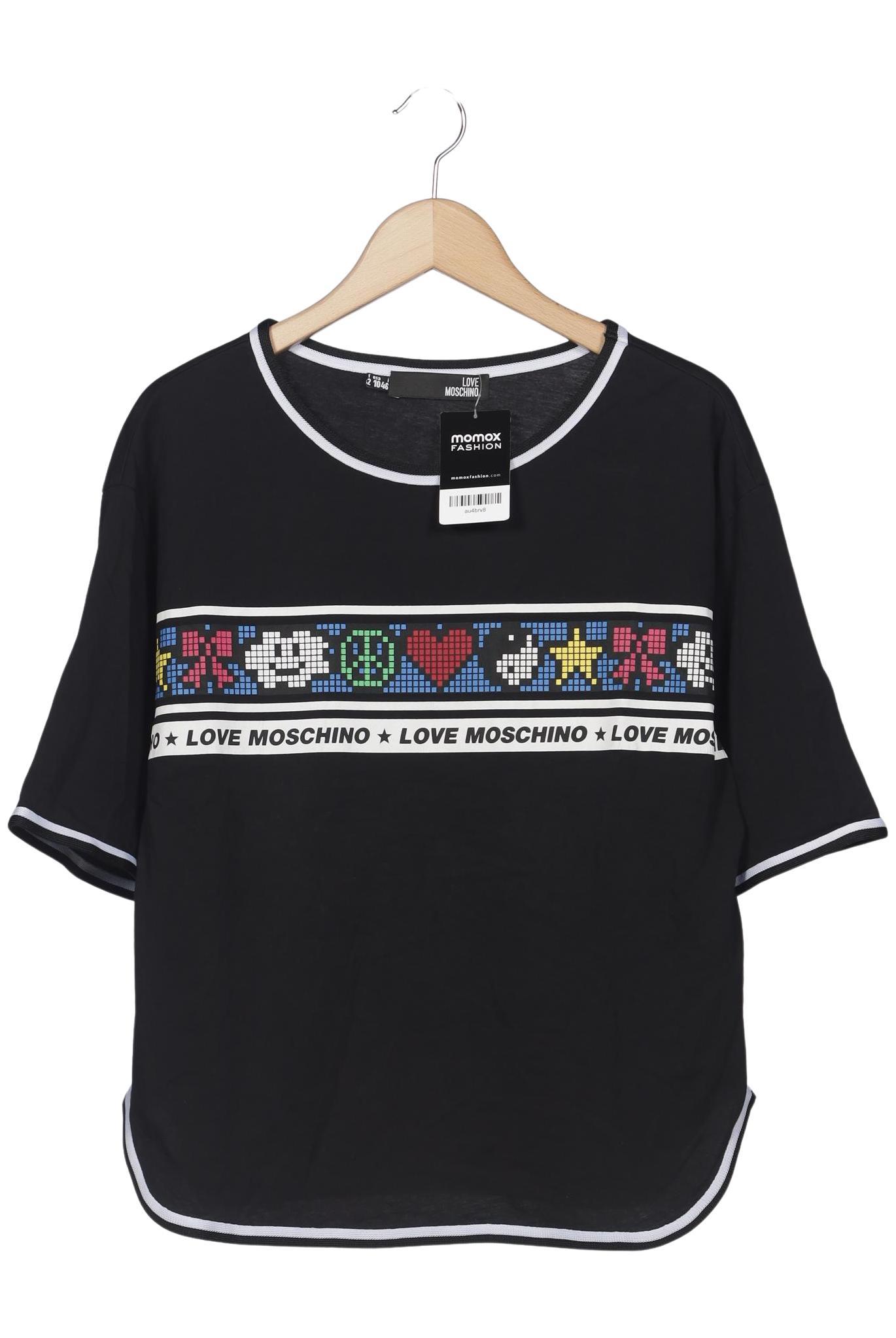

Love Moschino Damen T-Shirt, schwarz, Gr. 42