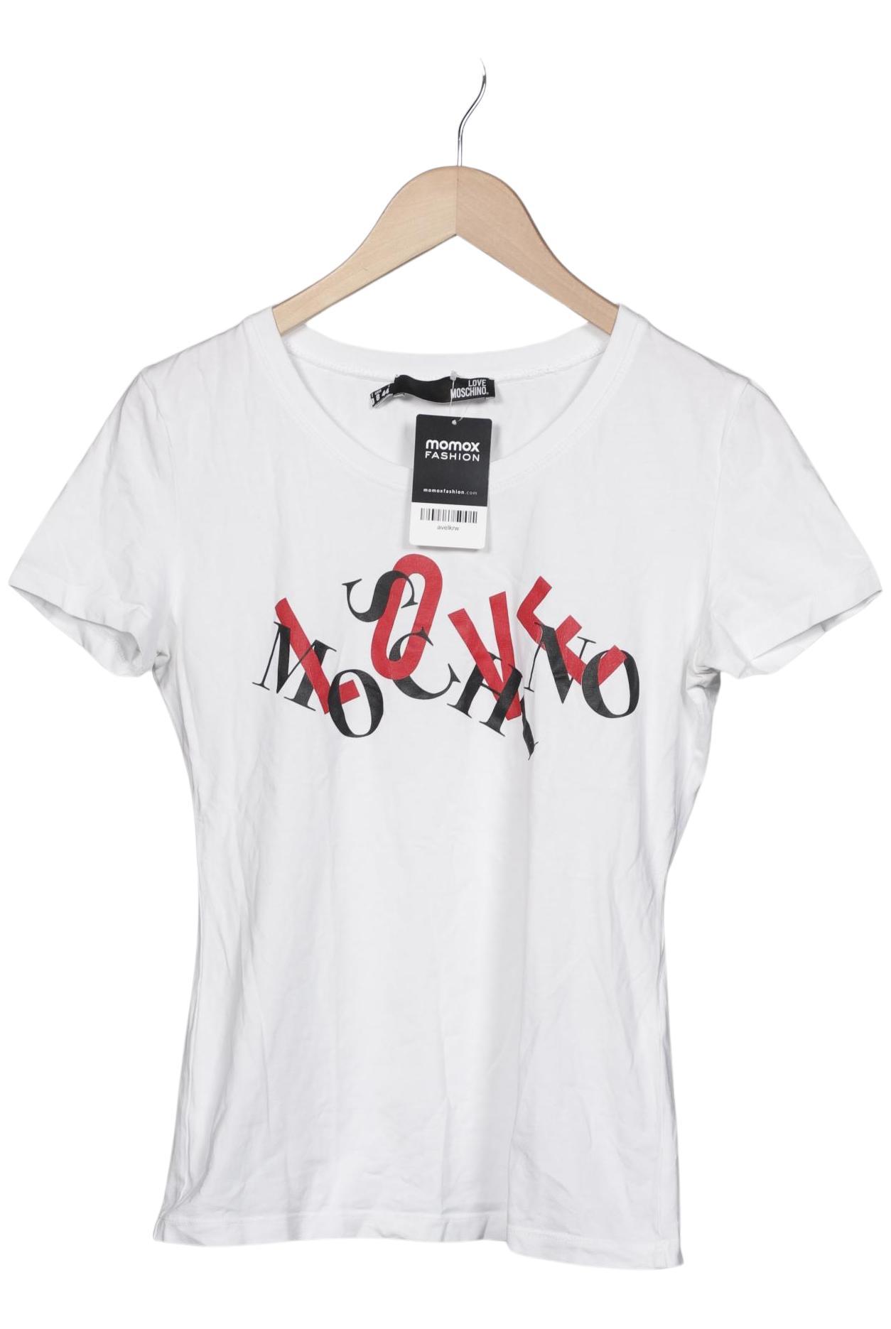

Love Moschino Damen T-Shirt, weiß, Gr. 38