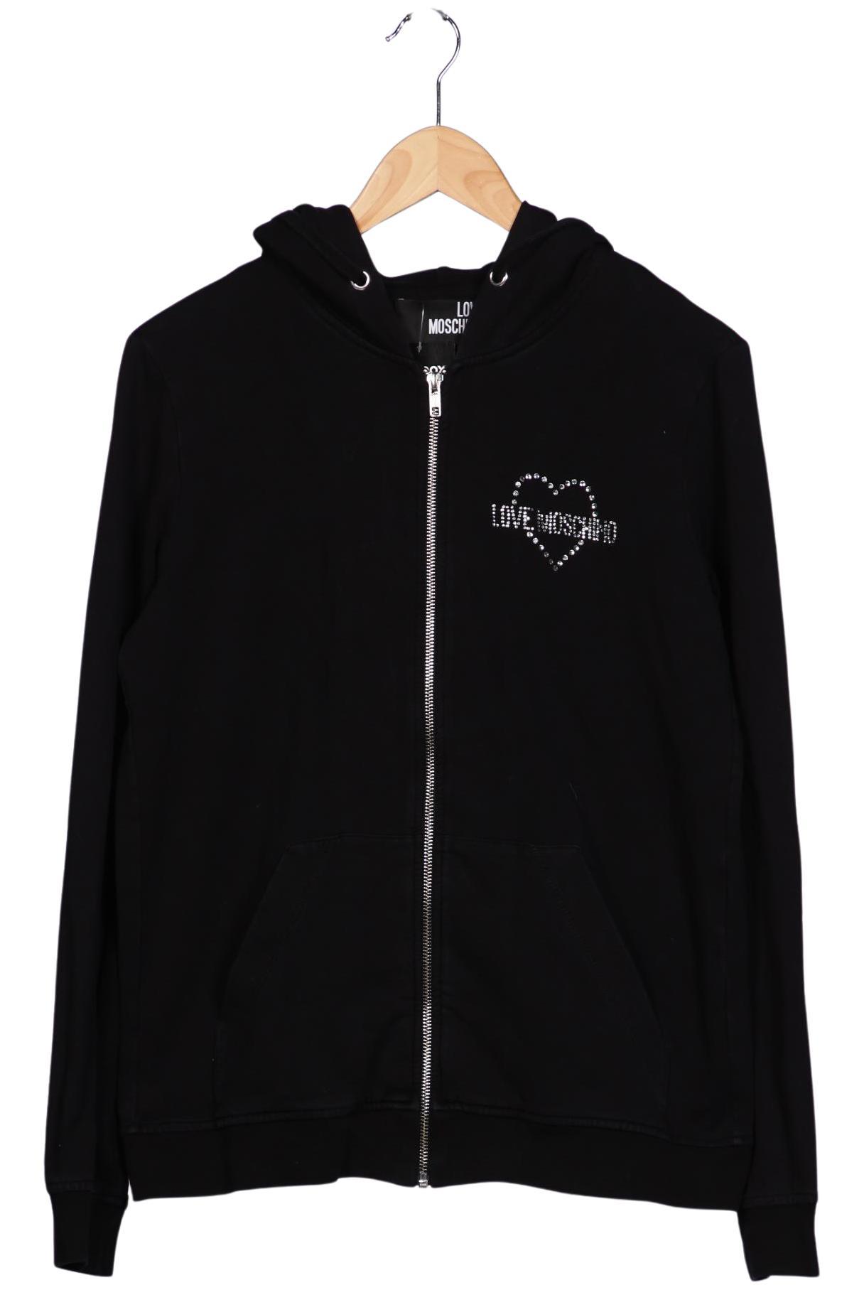 

Love Moschino Damen Kapuzenpullover, schwarz, Gr. 40
