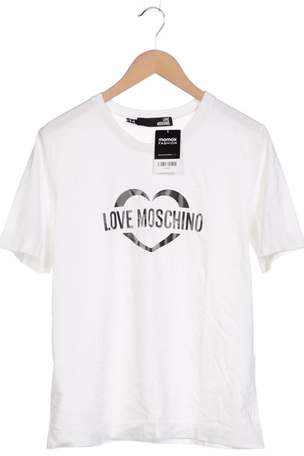 

LOVE MOSCHINO Damen T-Shirt, weiß