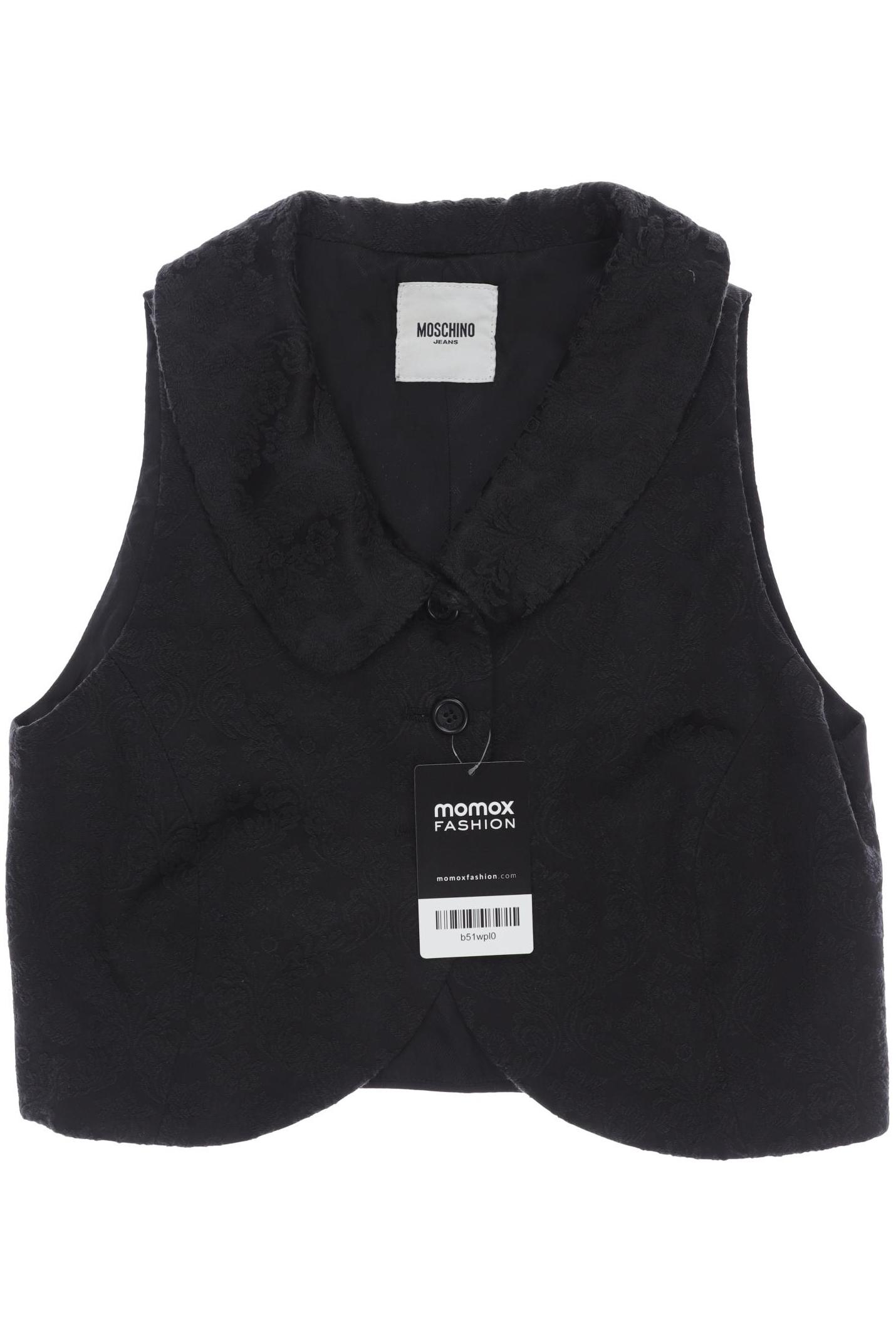 

Love Moschino Damen Weste, schwarz, Gr. 36