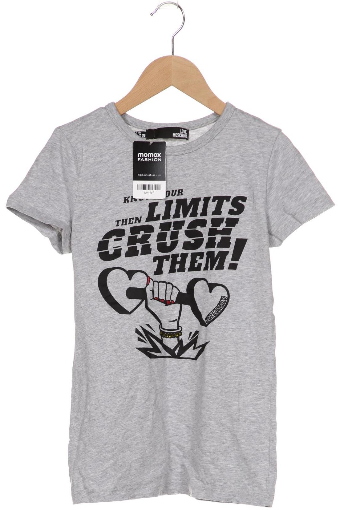 

LOVE MOSCHINO Damen T-Shirt, grau