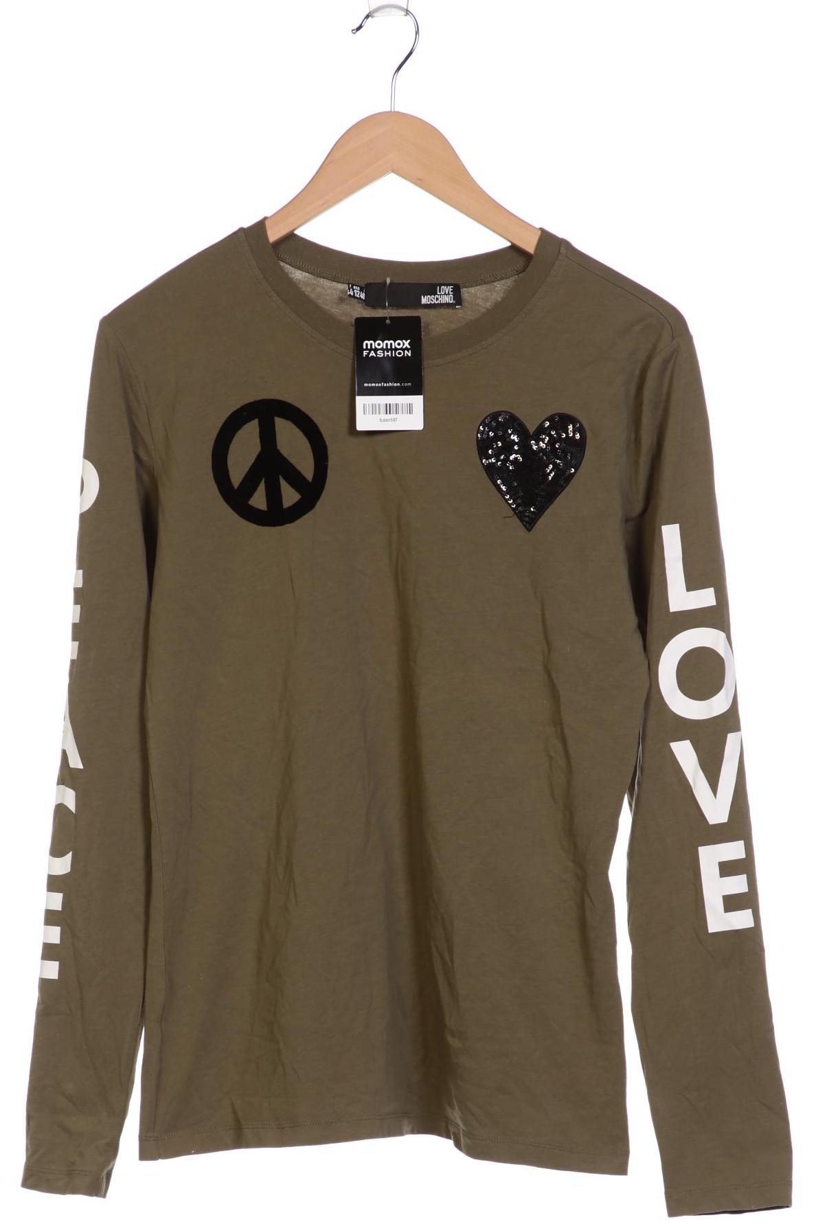 

Love Moschino Damen Langarmshirt, grün, Gr. 44