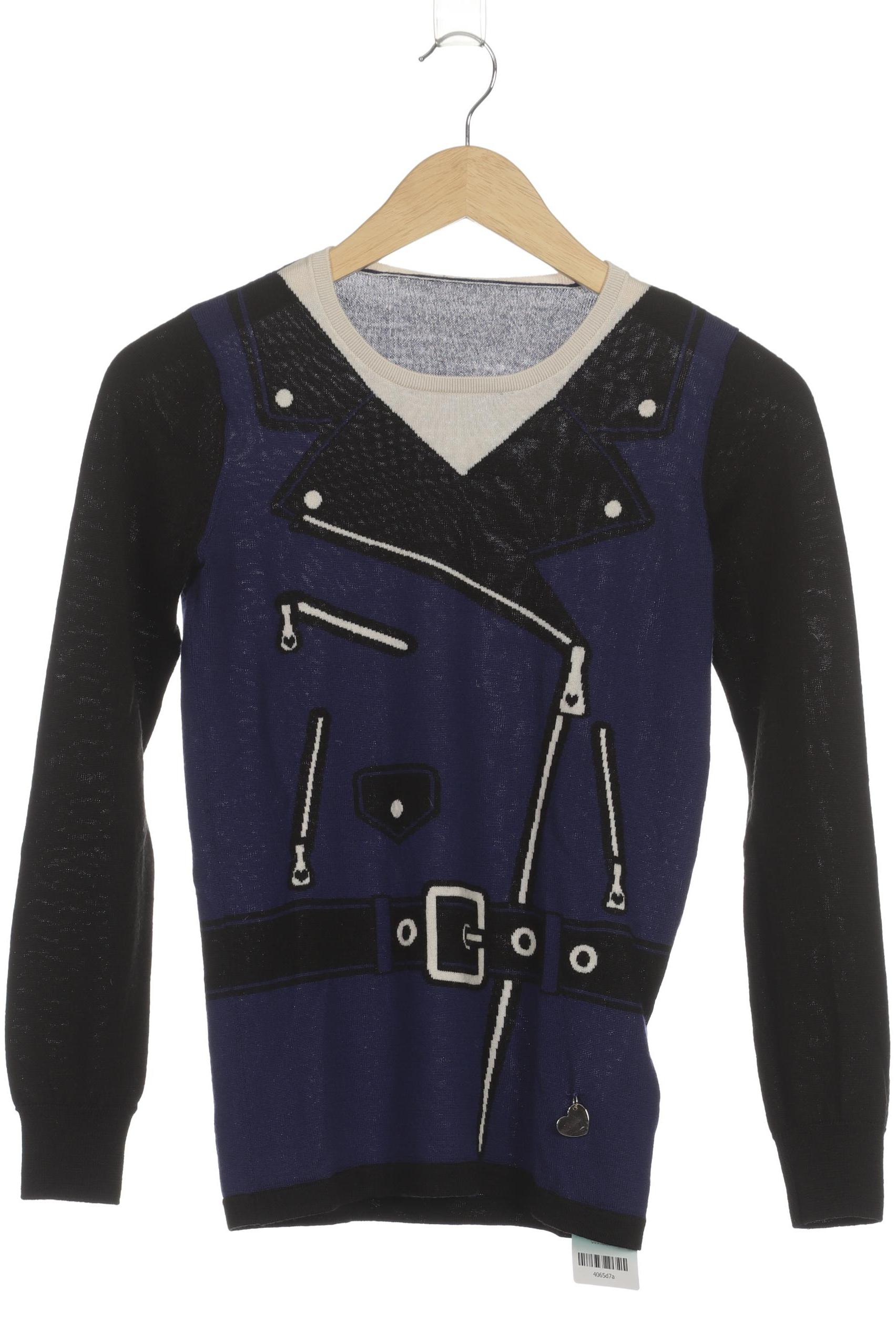 

Love Moschino Damen Pullover, blau, Gr. 36