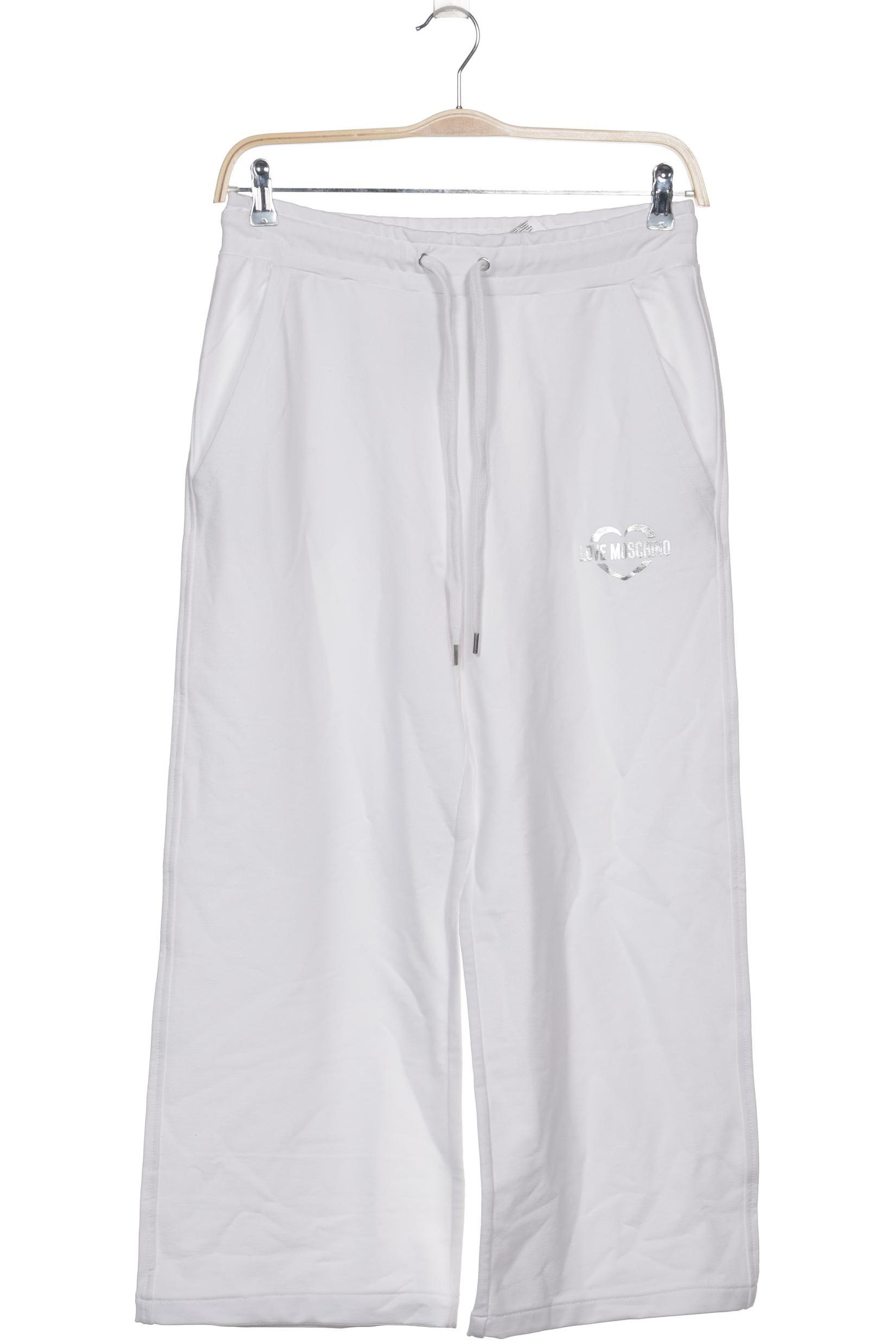 

Love Moschino Damen Stoffhose, weiß, Gr. 38