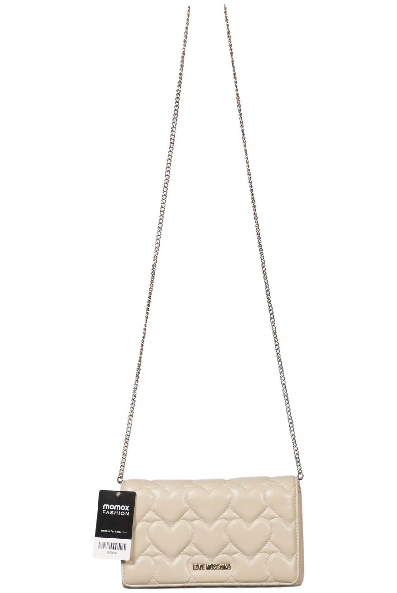 

Love Moschino Damen Handtasche, beige, Gr.