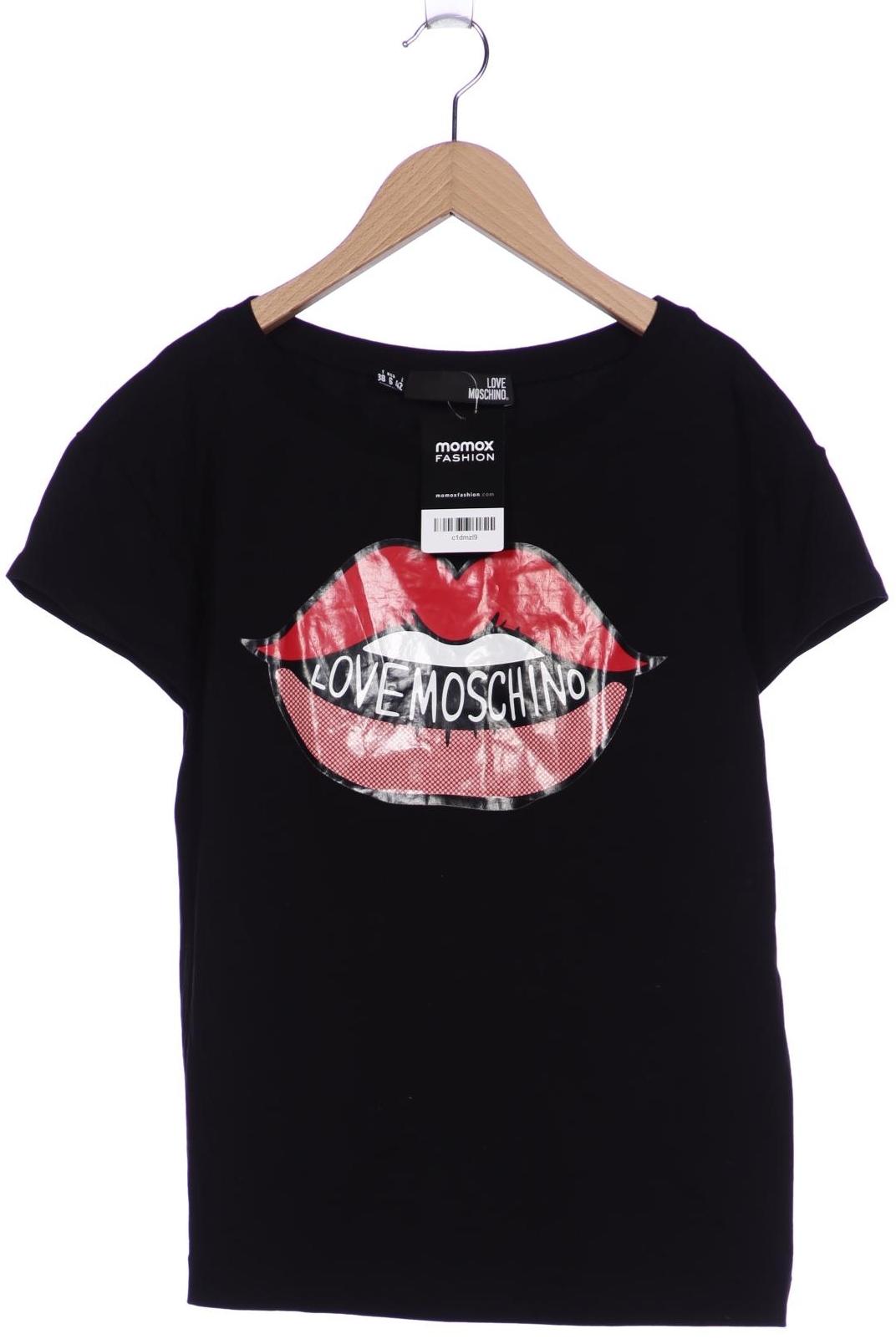 

Love Moschino Damen T-Shirt, schwarz, Gr. 38