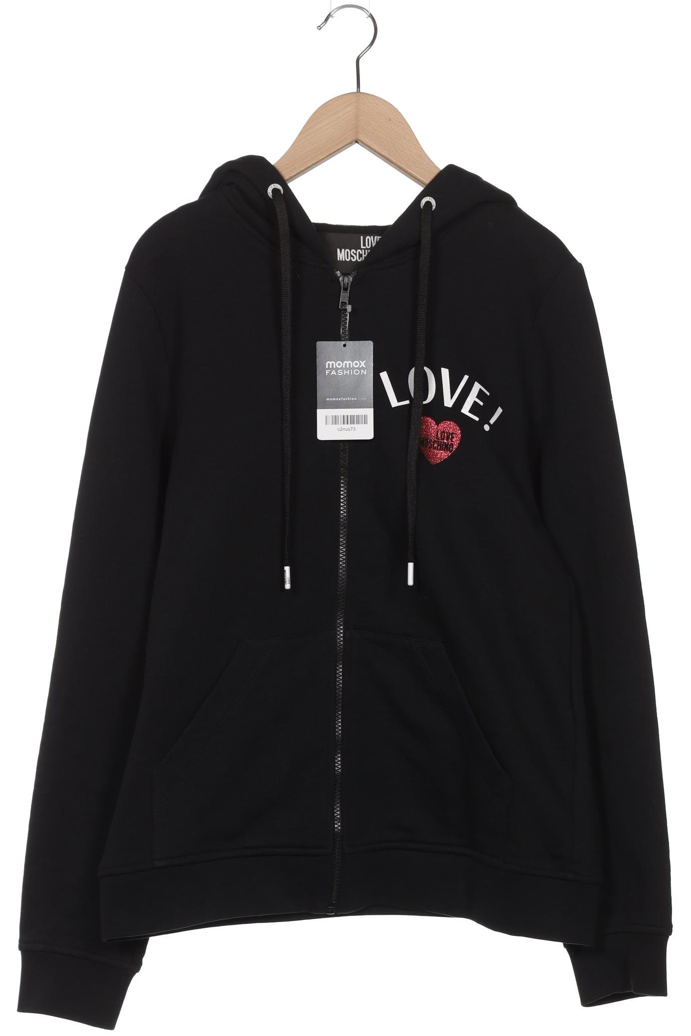 

Love Moschino Damen Kapuzenpullover, schwarz, Gr. 40