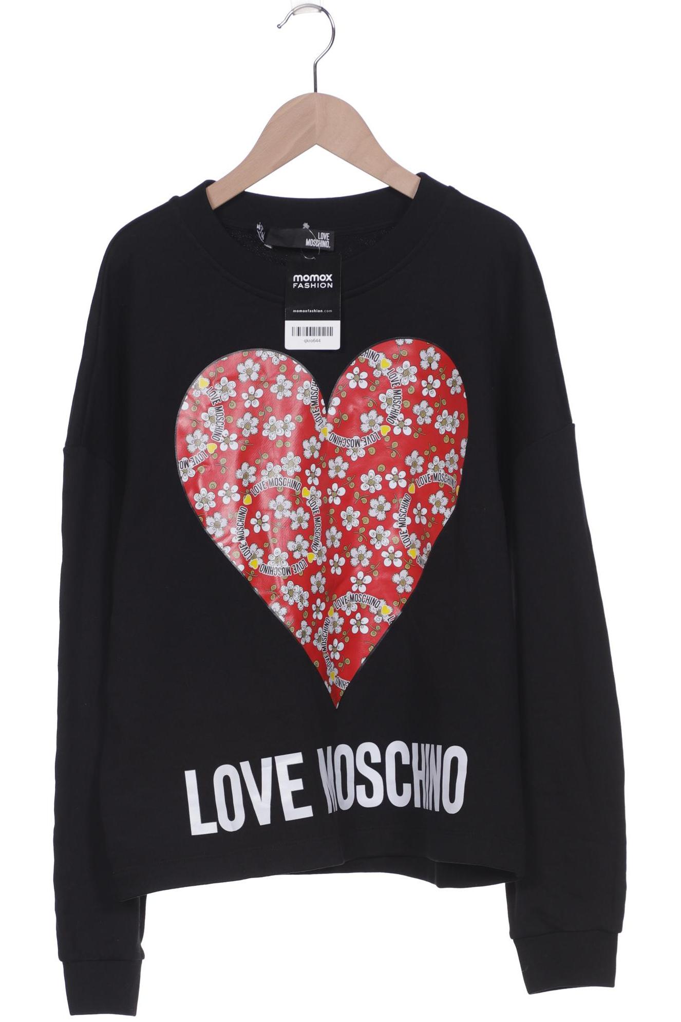

LOVE MOSCHINO Damen Sweatshirt, schwarz