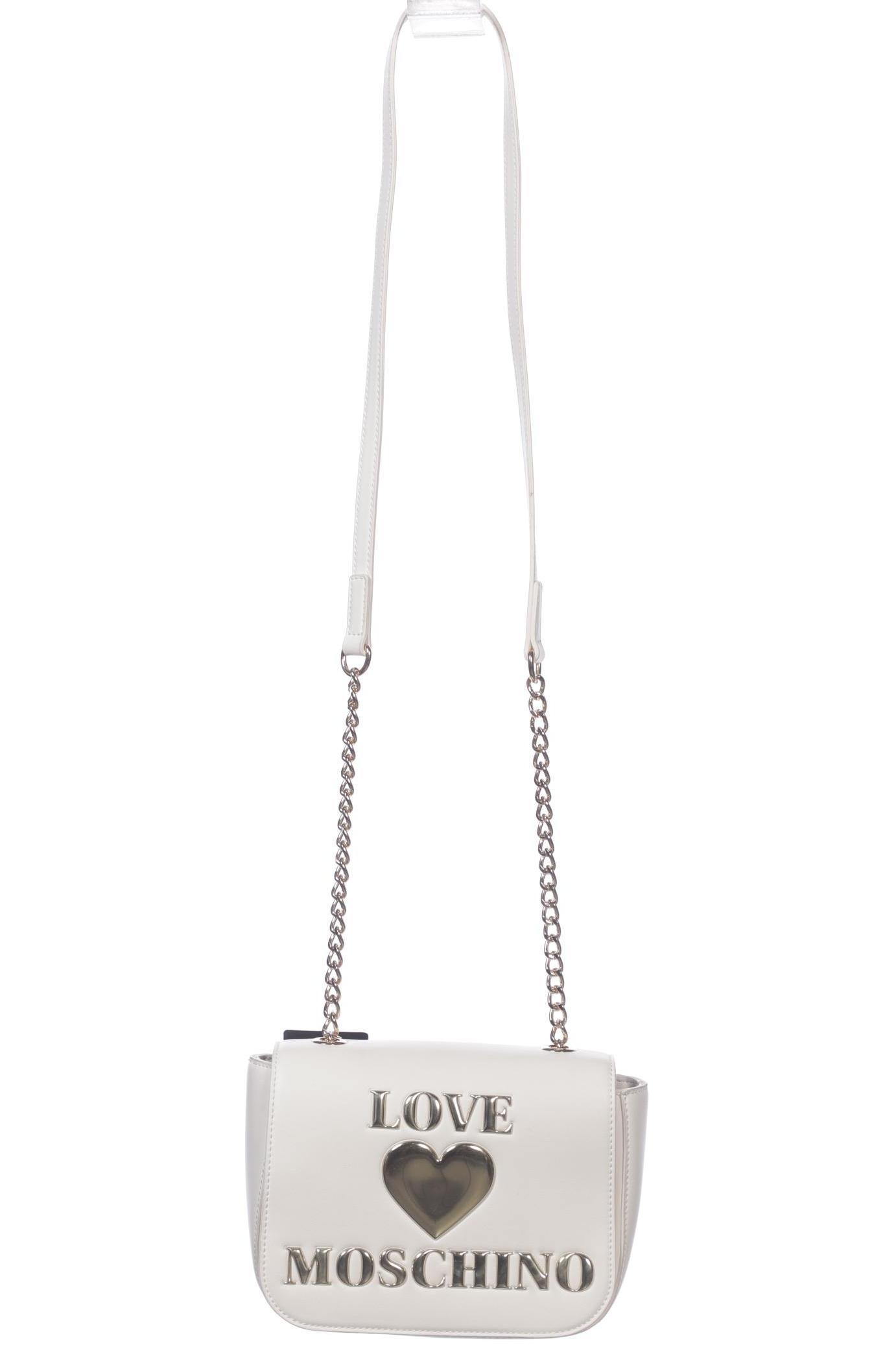 

Love Moschino Damen Handtasche, weiß, Gr.