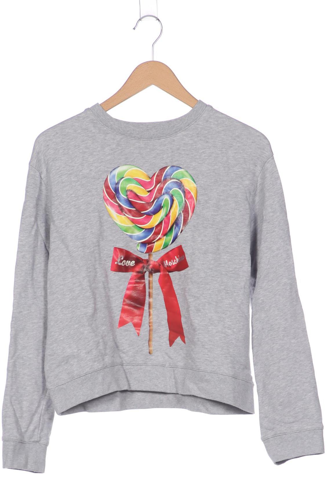 

Love Moschino Damen Sweatshirt, grau, Gr. 38