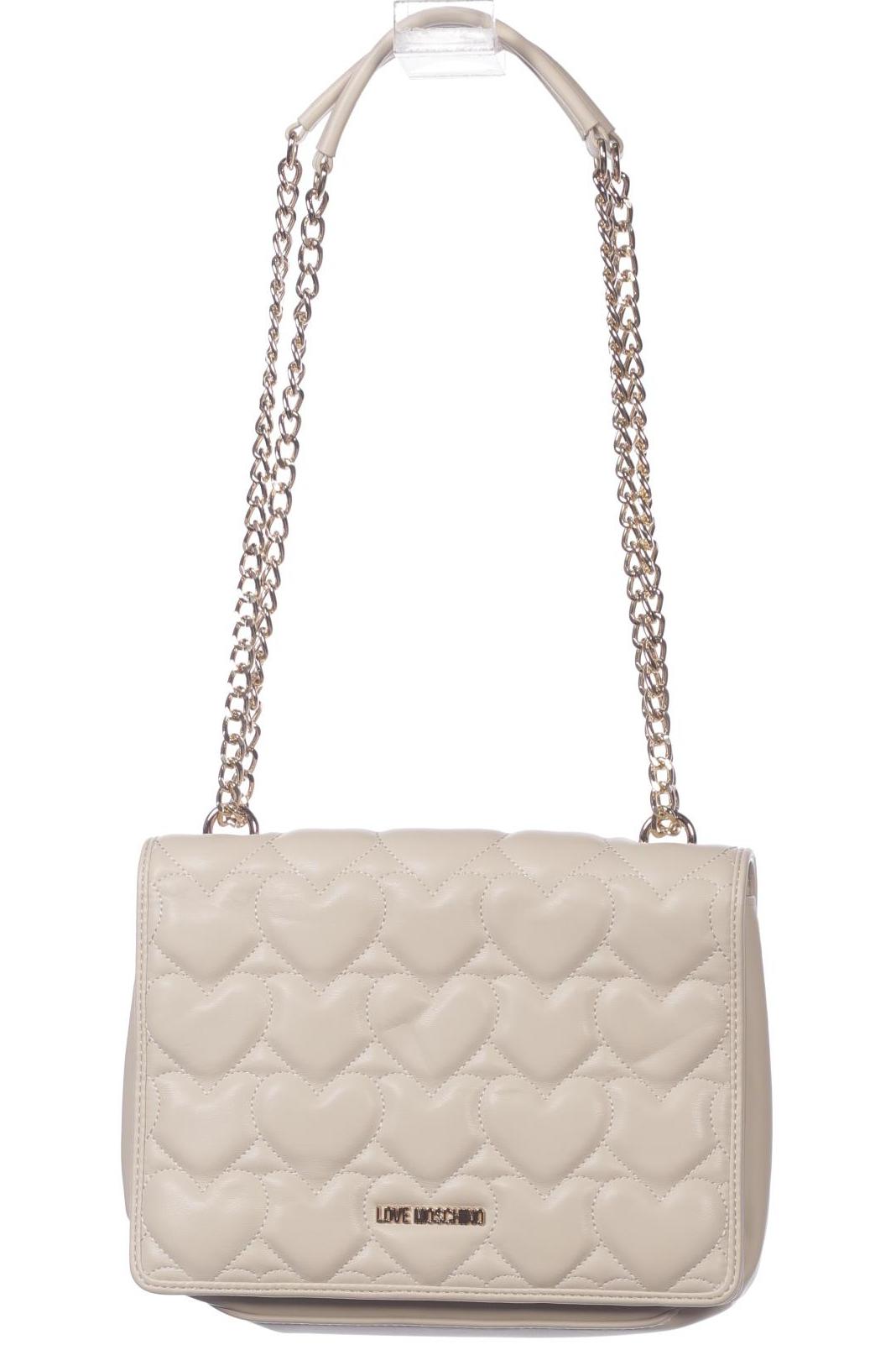 

Love Moschino Damen Handtasche, cremeweiß, Gr.